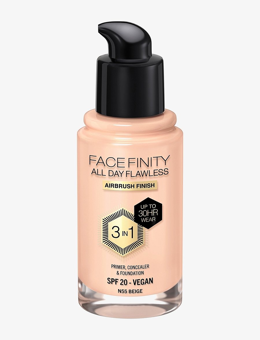 Max Factor - All Day Flawless 3in1 Foundation - makeup - n55 beige - 3