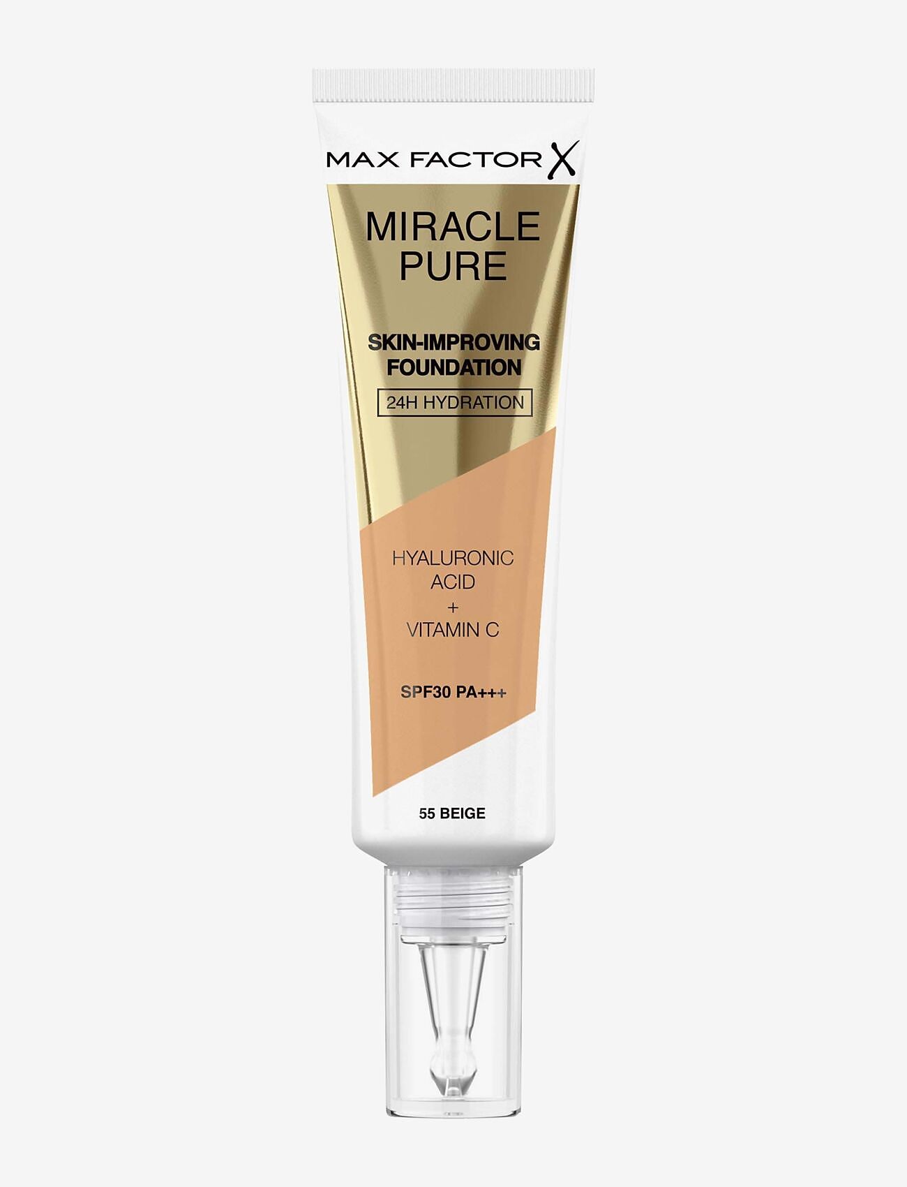 Max Factor - MAX FACTOR Miracle Pure Foundation - julegaver under 300kr - 55 beige - 0