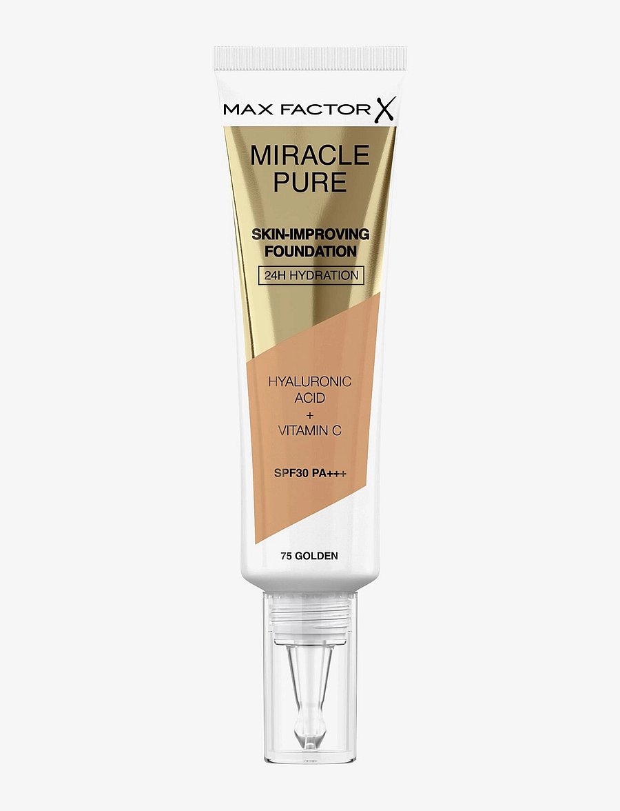 Max Factor - MAX FACTOR Miracle Pure Foundation - makeup - 75 golden - 0