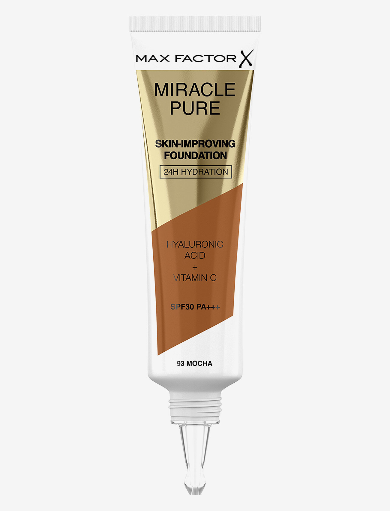 Max Factor - MAX FACTOR Miracle Pure Foundation - makeup - 93 mocha - 1