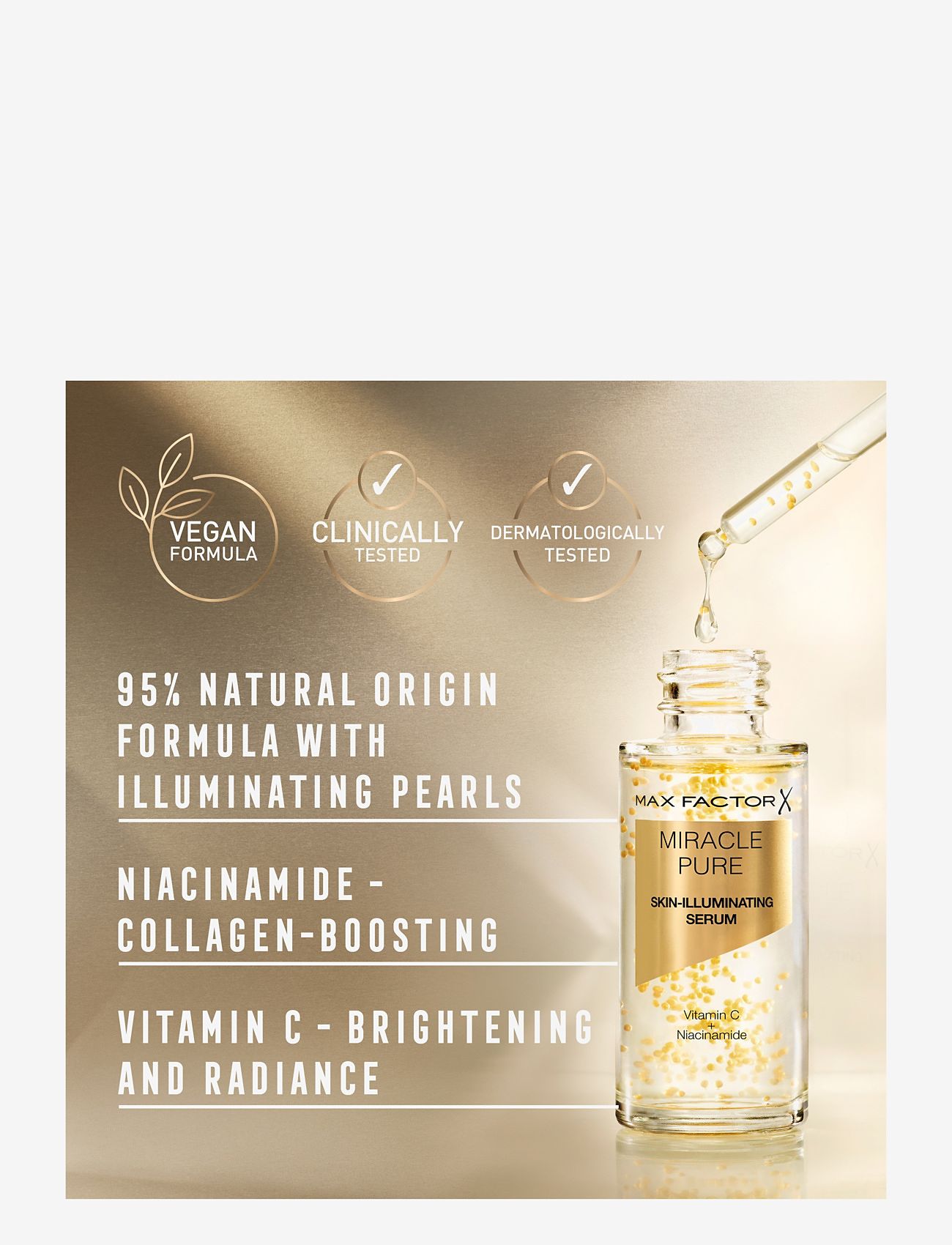 Max Factor - MAX FACTOR Miracle Pure Serum Miracle pure serum - serums - no color - 4