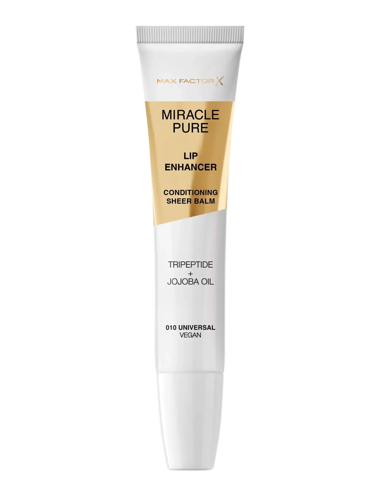 Max Factor Miracle Pure Lip Enhancer Universal 010 12.00 ML - Læbeprodukter - UNIVERSAL 010 / clear