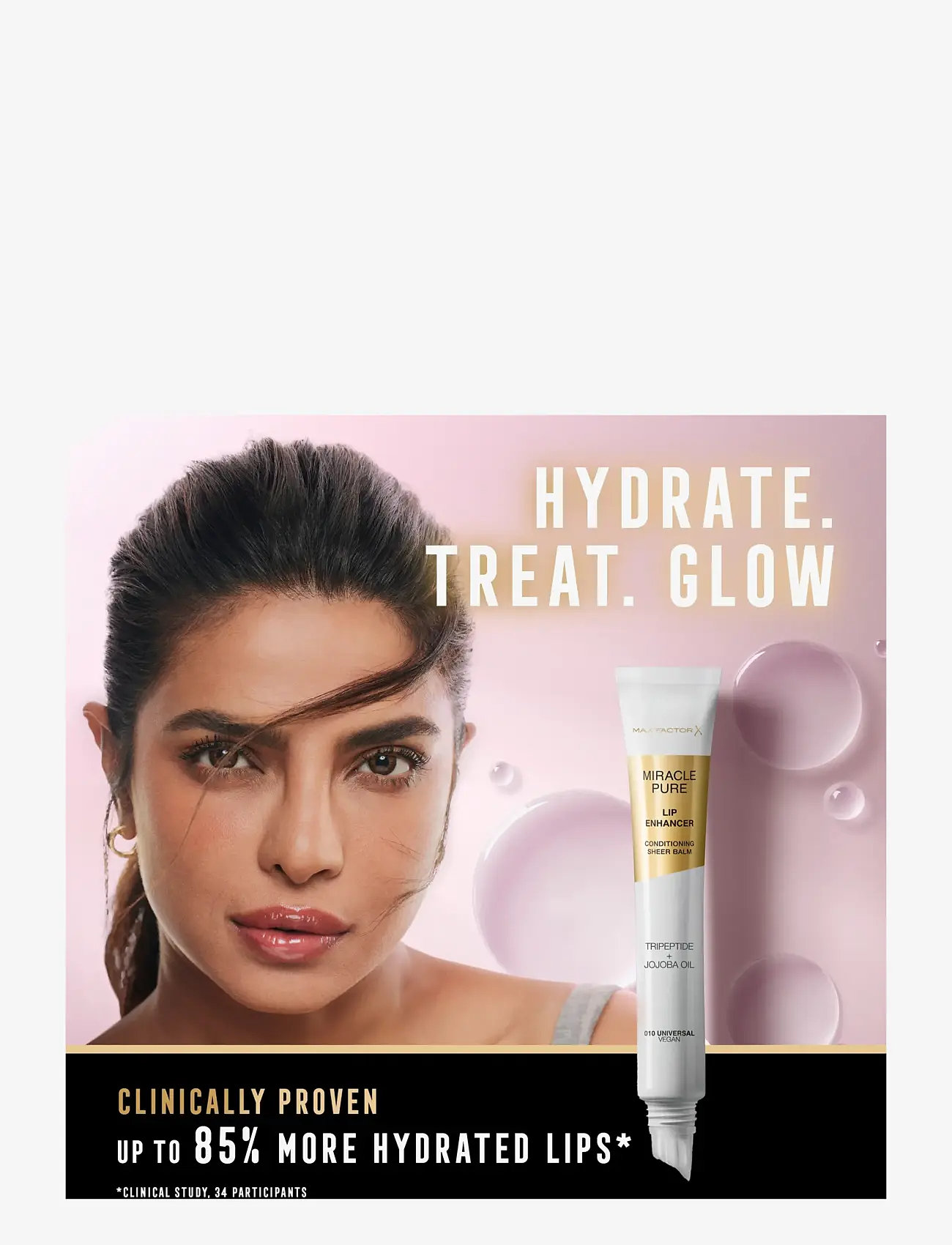 Max Factor - Miracle Pure Lip Enhancer Caco Nibs 020 12.00 ML - læbepomade - caco nibs 020 - 3