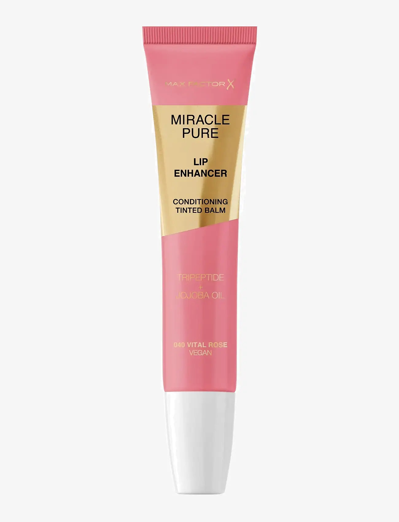 Max Factor - Miracle Pure Lip Enhancer Vital Rose 040 12.00 ML - læbepomade - vital rose 040 - 1