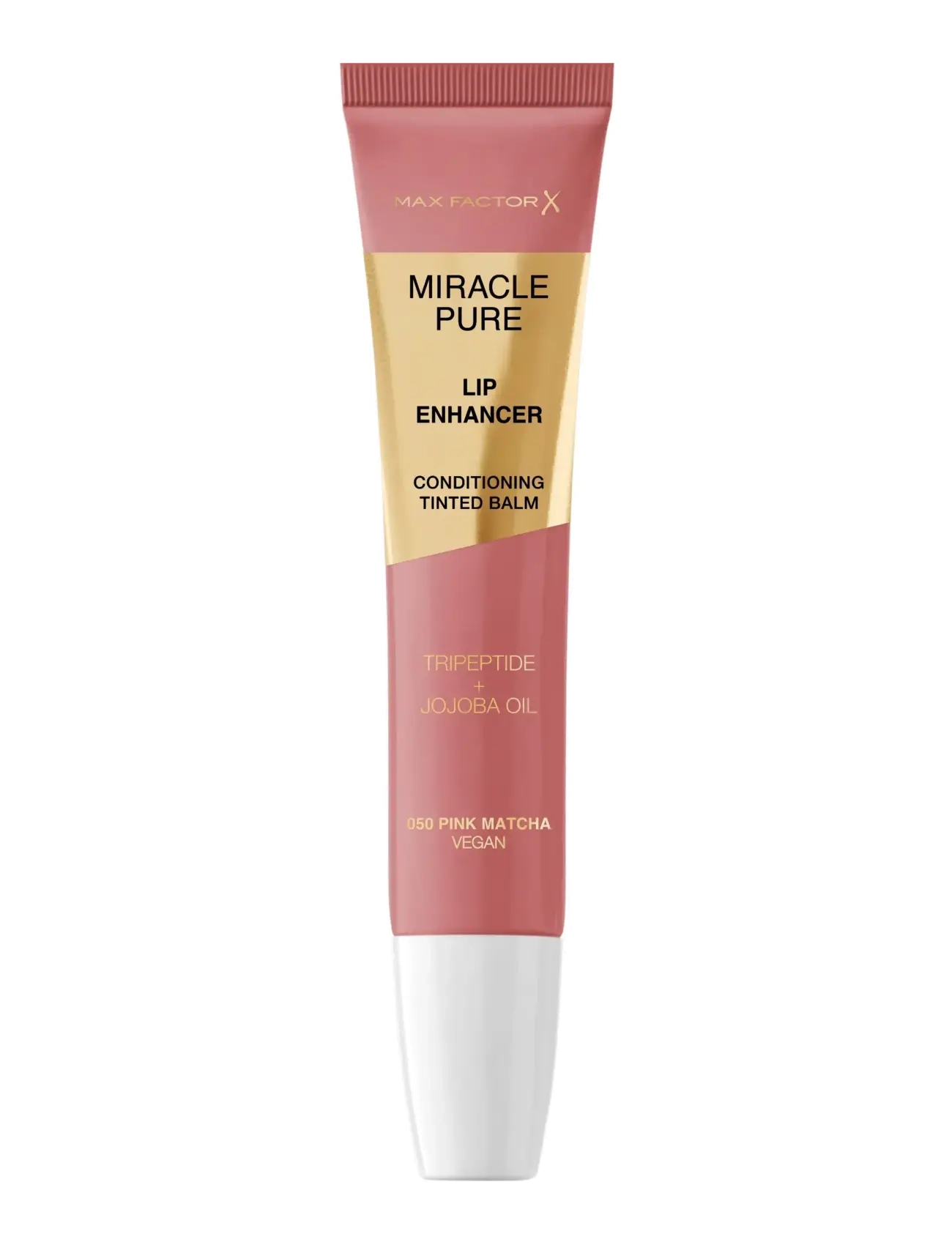 Max Factor Miracle Pure Lip Enhancer Pink Mathca 050 12.00 ML - Holiday Glam - PINK MATHCA 050 / pink/rose