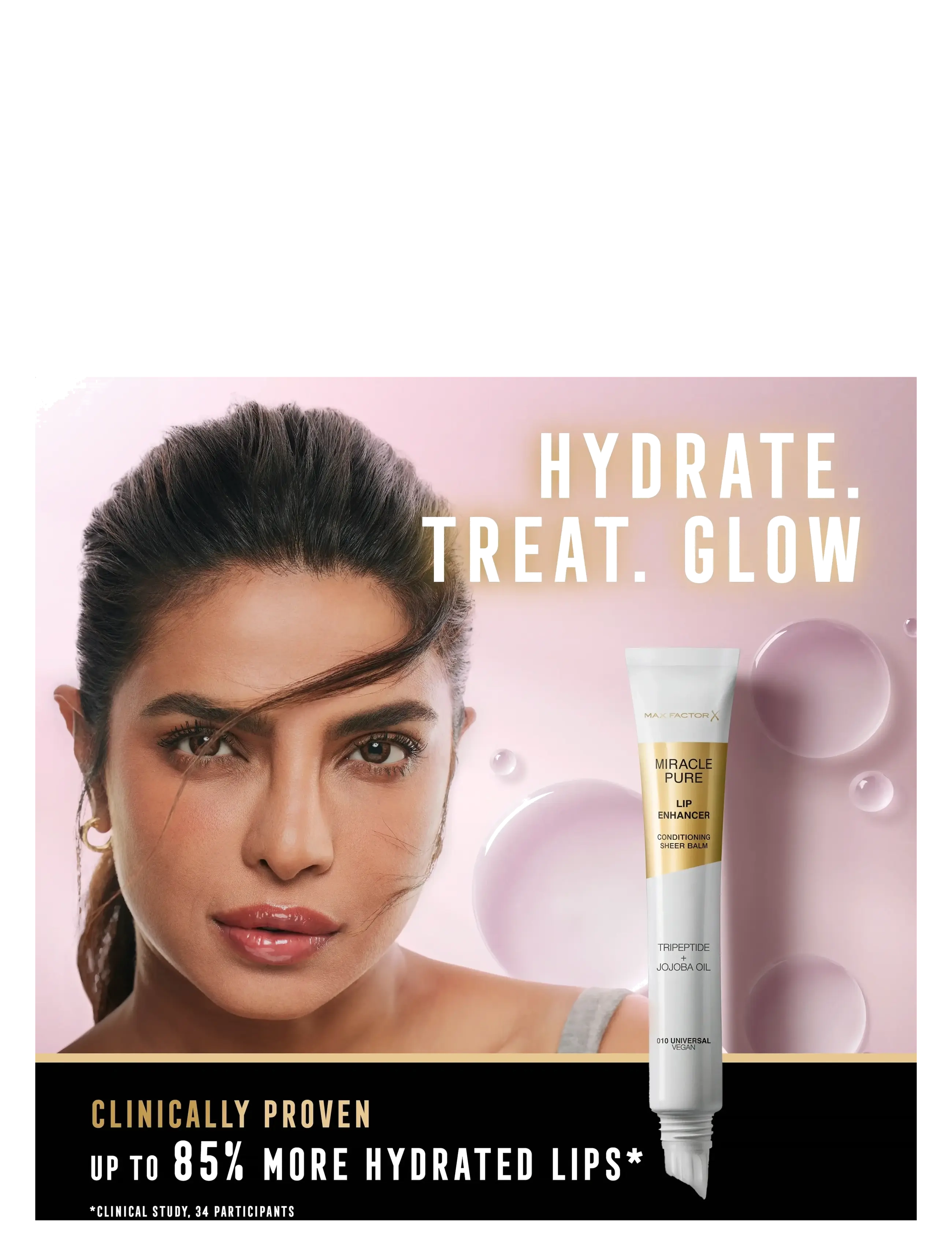 Miracle Pure Läppbalsam #070-persika Kräm 5