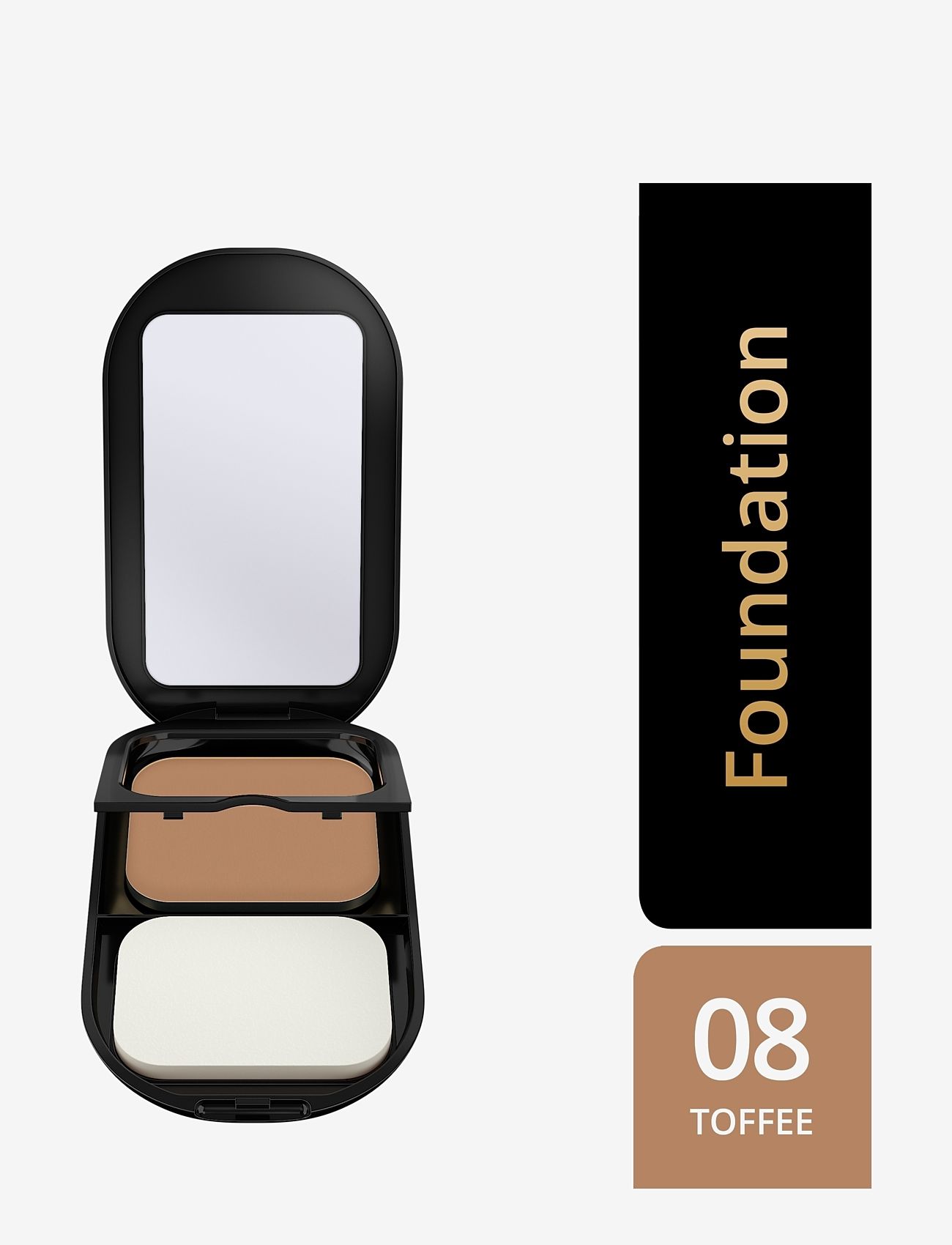 Max Factor - MAX FACTOR Facefinity refillable compact 008 toffee - lägsta priserna - 008 toffee - 1