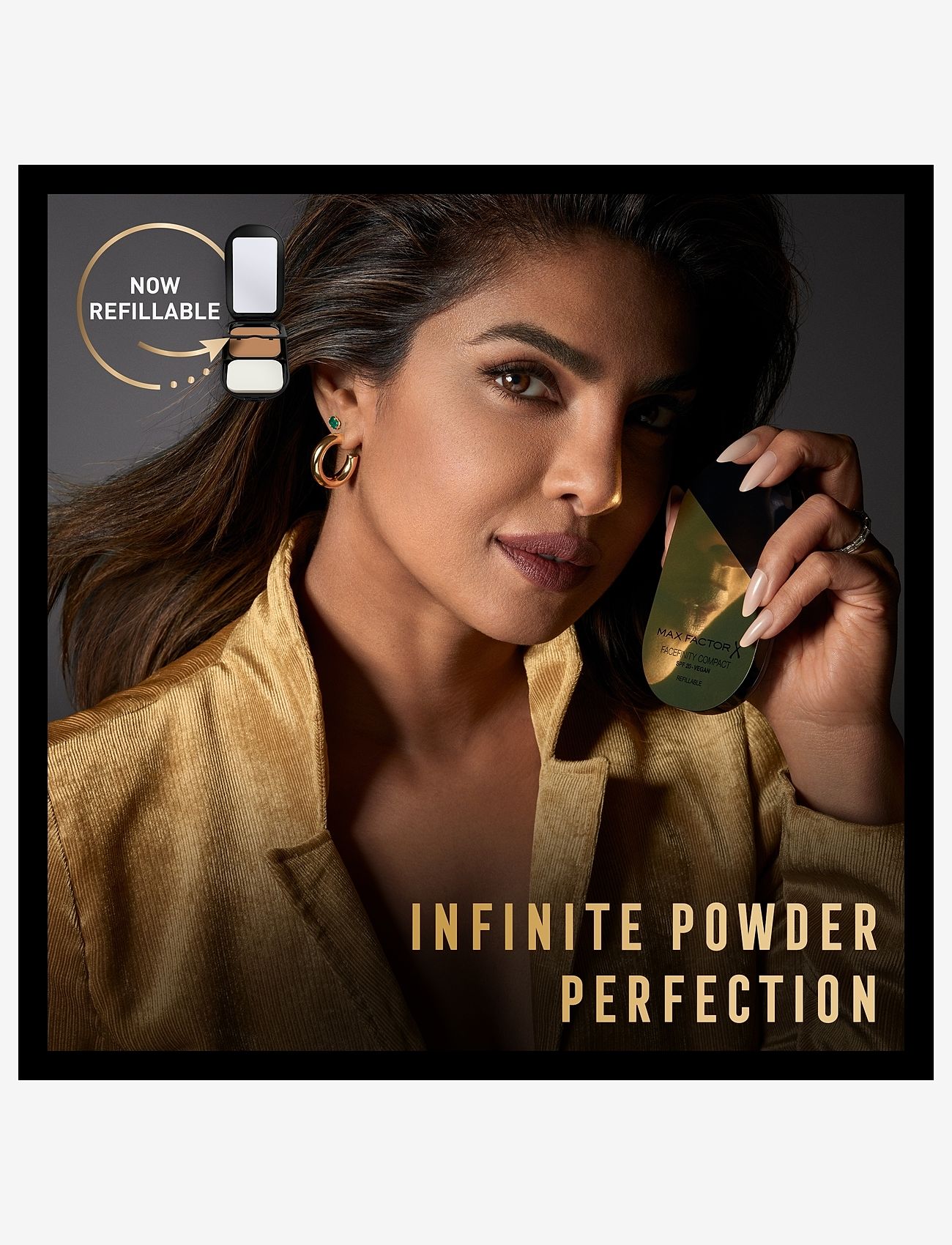 Max Factor - MAX FACTOR Facefinity refillable compact 008 toffee - lägsta priserna - 008 toffee - 5