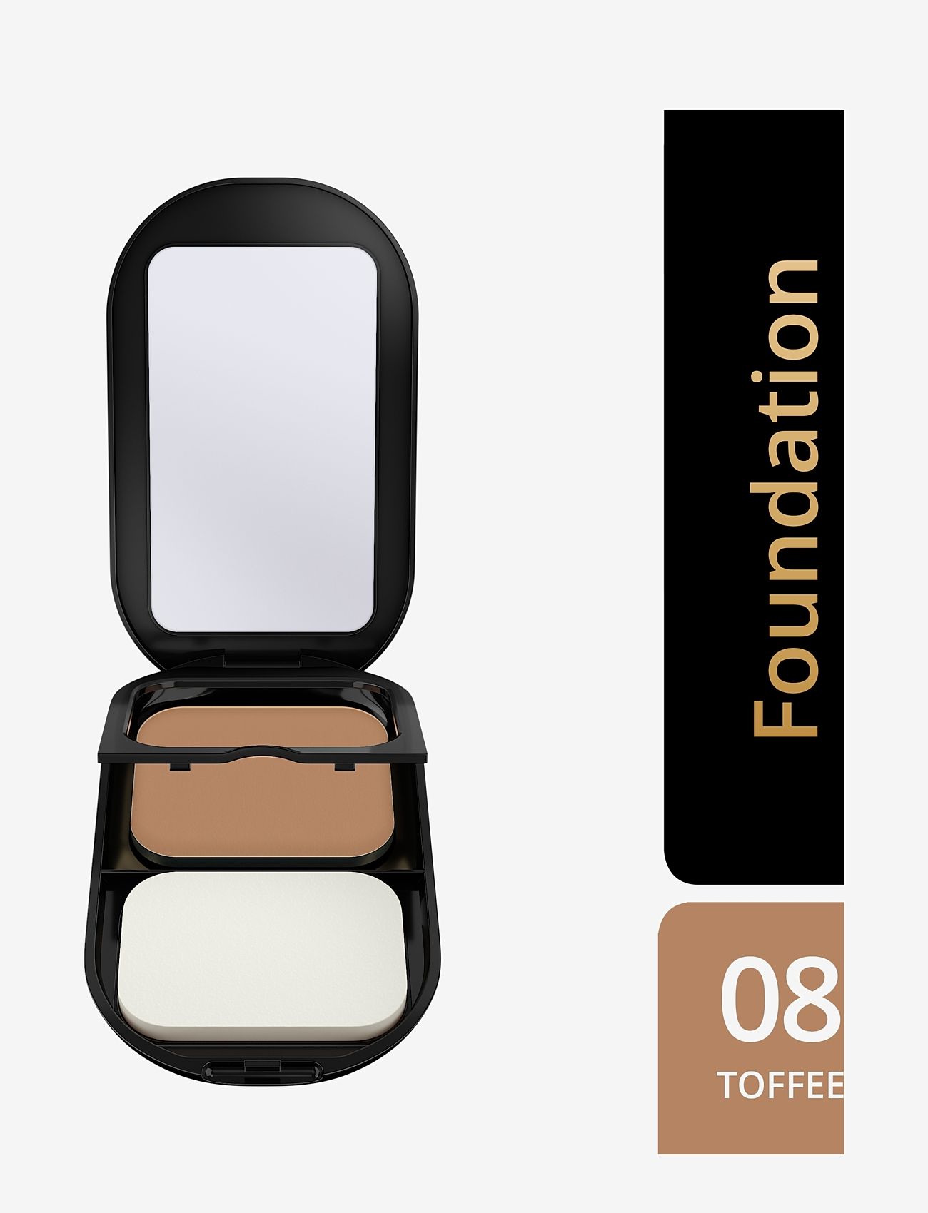 Max Factor - MAX FACTOR Facefinity refillable compact 008 toffee refill - julklappar under 300kr - 008 toffee refill - 1