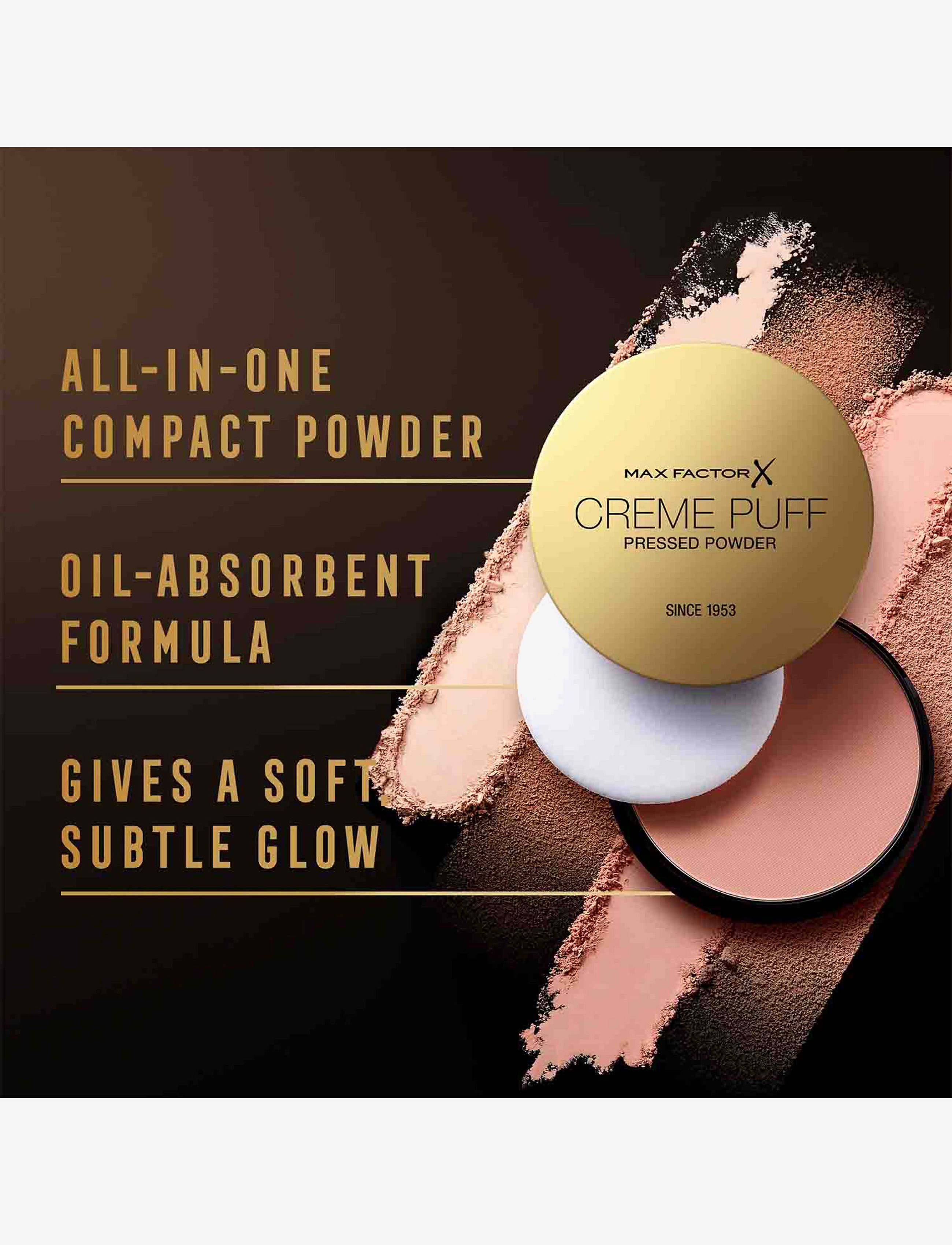 Max Factor - MAX FACTOR Creme Puff NY - 42 deep beige - 3