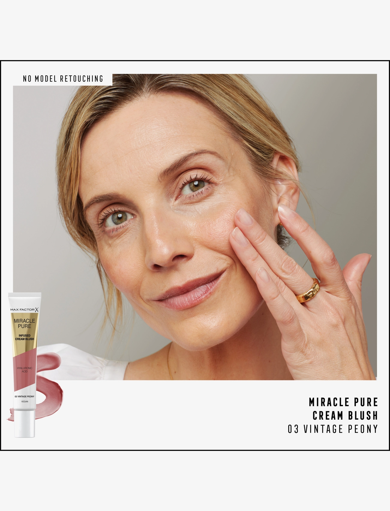 Max Factor - MIRACLE PURE BLUSH 01 RADIANT ROSE - festtøj til outletpriser - 01 radiant rose - 4