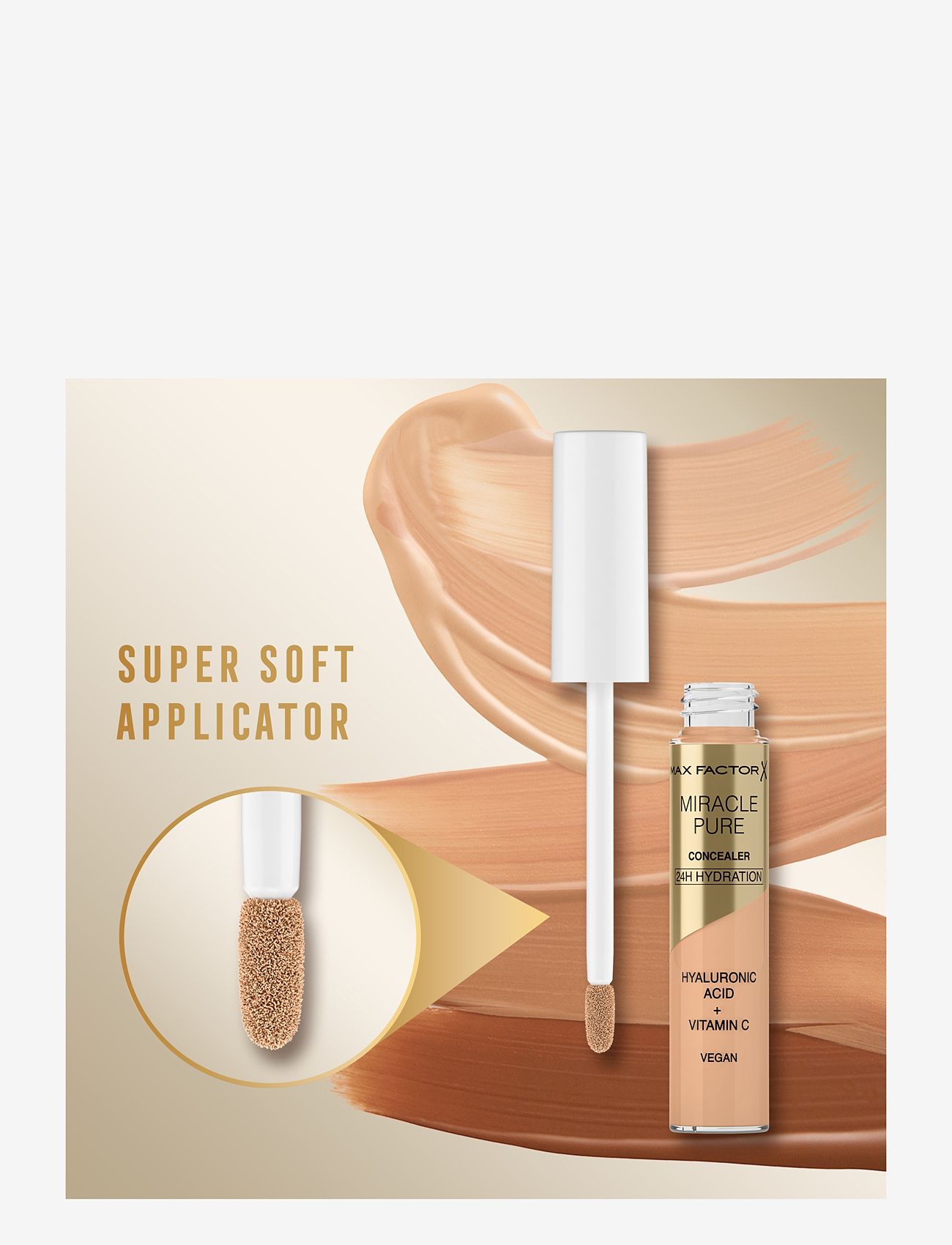 Max Factor - MIRACLE PURE CONCEALER 01 - meikit - 01 - 3