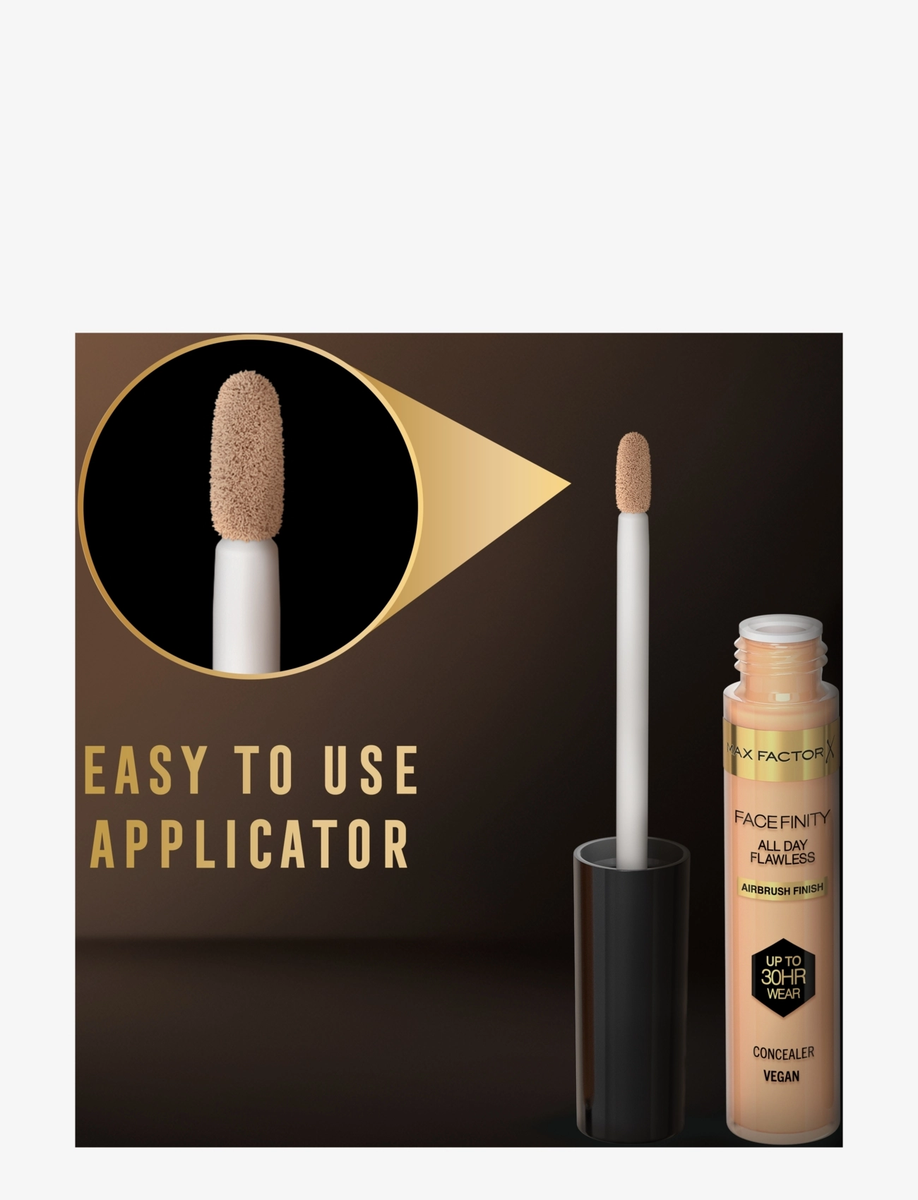 Max Factor - MAX FACTOR Facefinity ADF Concealer - juhlamuotia outlet-hintaan - 010 - 3