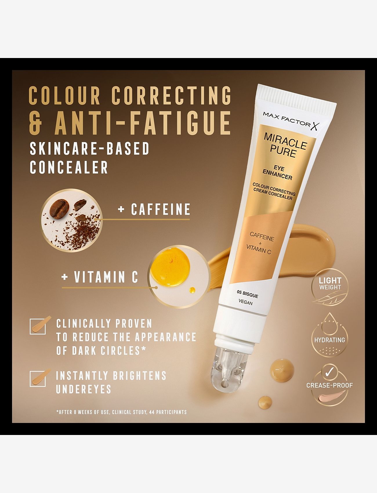 Max Factor - MAX FACTOR Miracle pure eye enhancer 01 Rose - makeup - 01 rose - 4