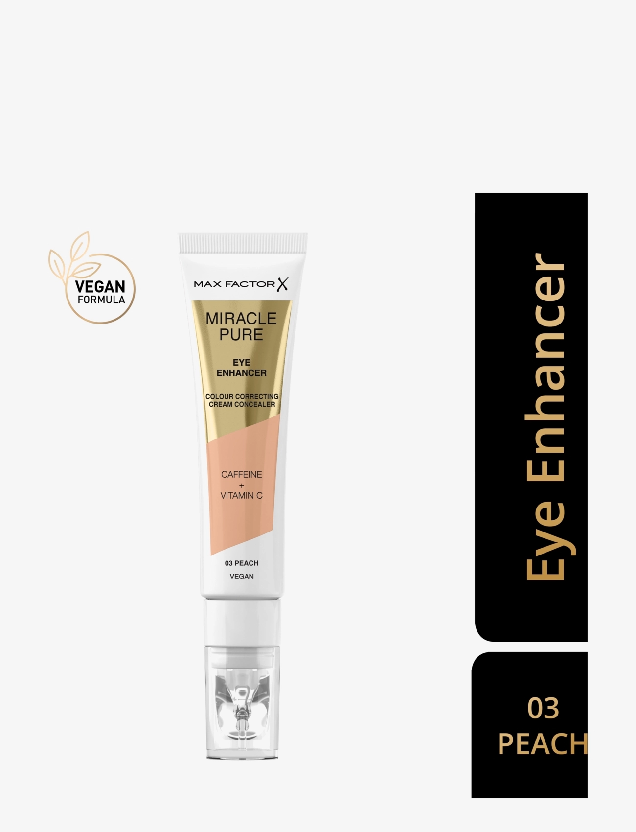 Max Factor - MAX FACTOR Miracle pure eye enhancer 03 Peach - festtøj til outletpriser - 03 peach - 1