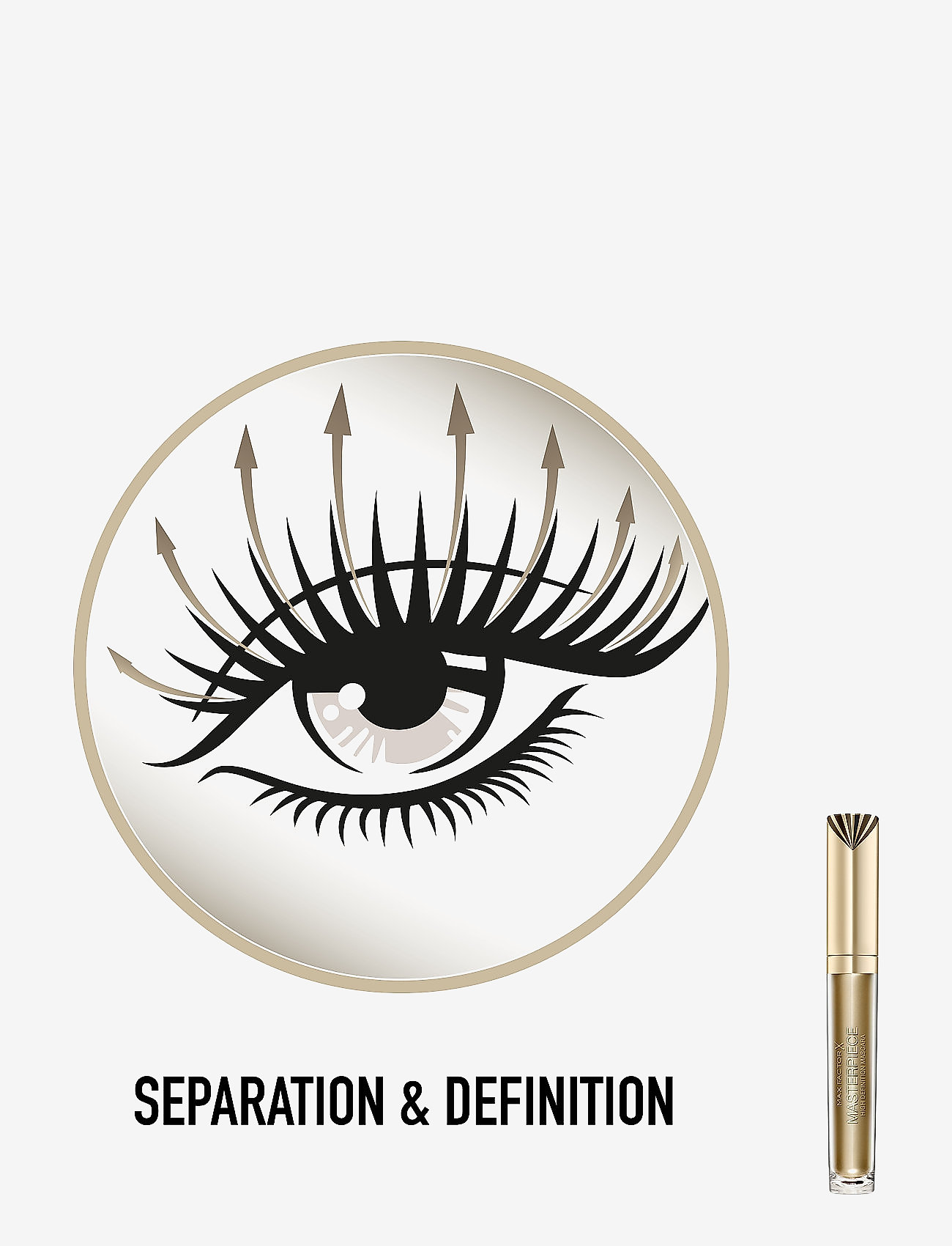 Max Factor - MASTERPIECE MASCARA - festtøj til outletpriser - 002 black/brown - 5