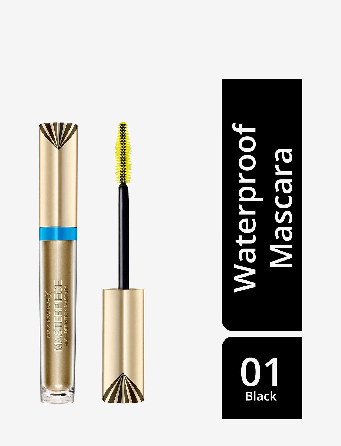 Max Factor - MASTERPIECE WATERPROOF - 001 black - 1