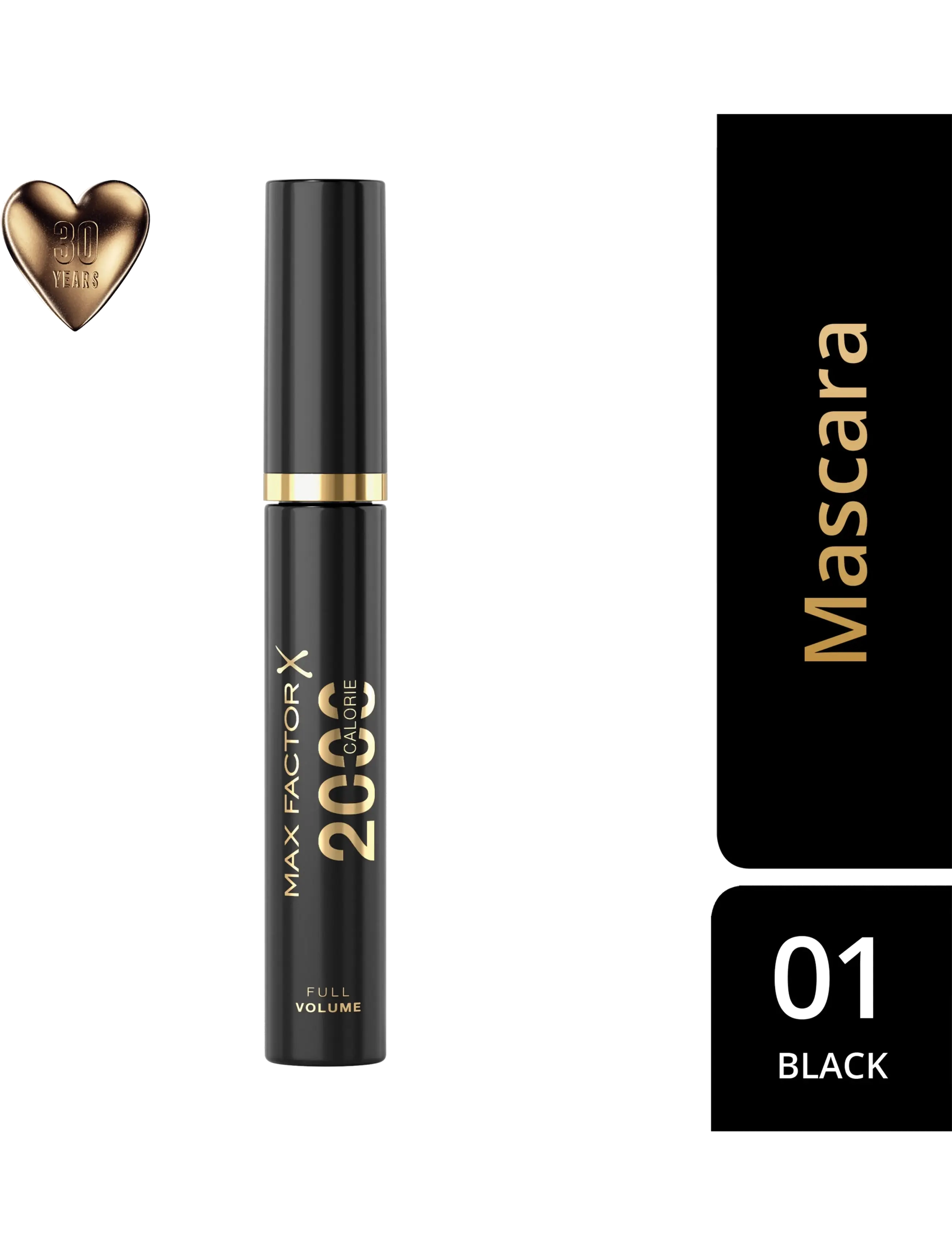 Max Factor - 2000 CALORIE MASCARA 001BLACK - festkläder till outletpriser - 001 black - 1