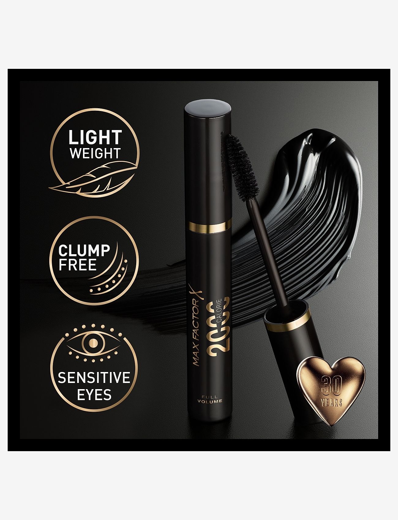 Max Factor - 2000 CALORIE MASCARA 001BLACK - laveste priser - 001 black - 4