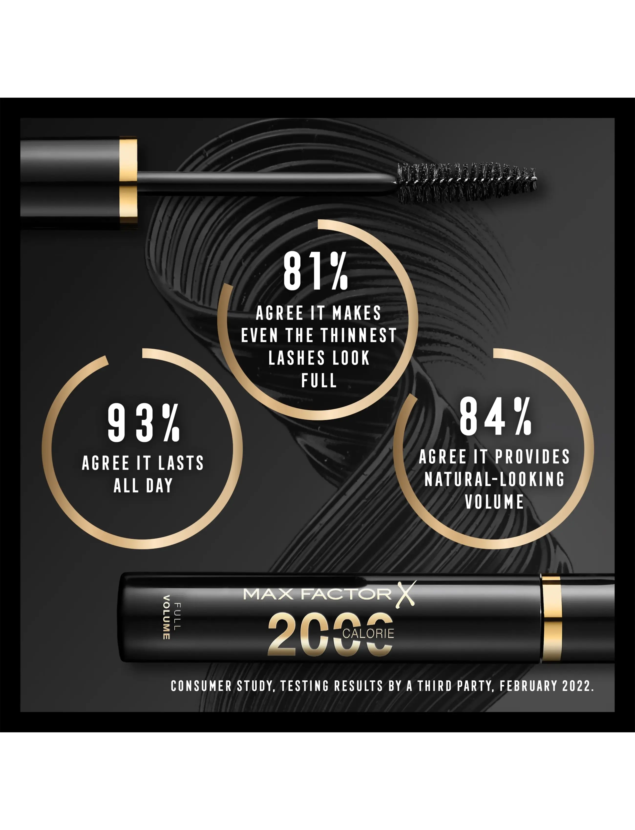 Max Factor - 2000 CALORIE MASCARA 001BLACK - festkläder till outletpriser - 001 black - 4
