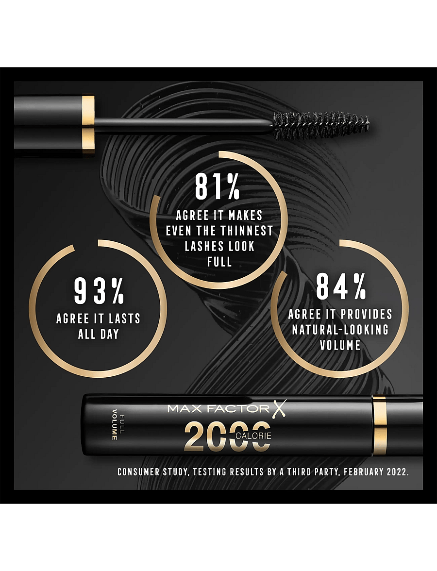 Max Factor - 2000 CALORIE MASCARA 001BLACK - Øjne & bryn - 001 black - 4