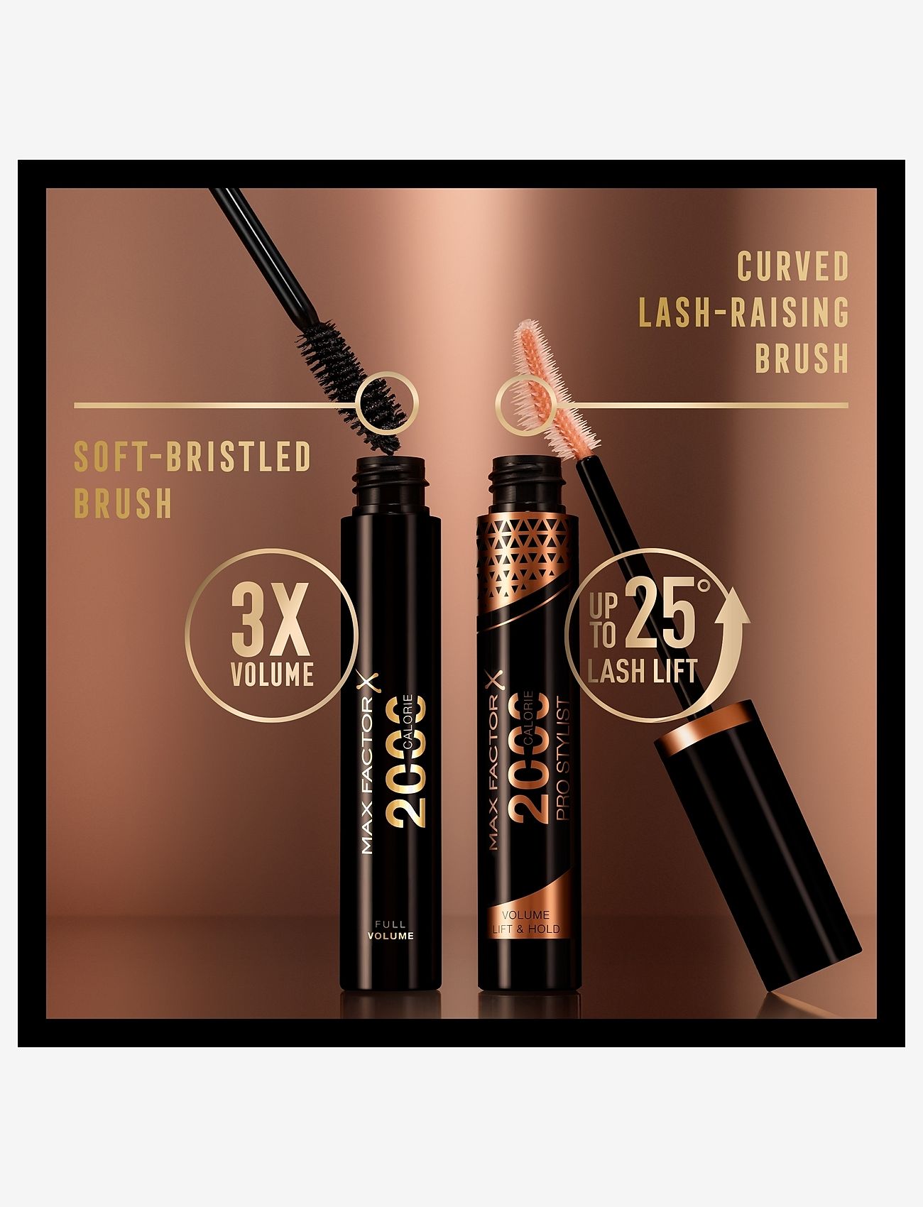 Max Factor - 2000 Calorie Mascara Black - Ögon & bryn  - black - 5
