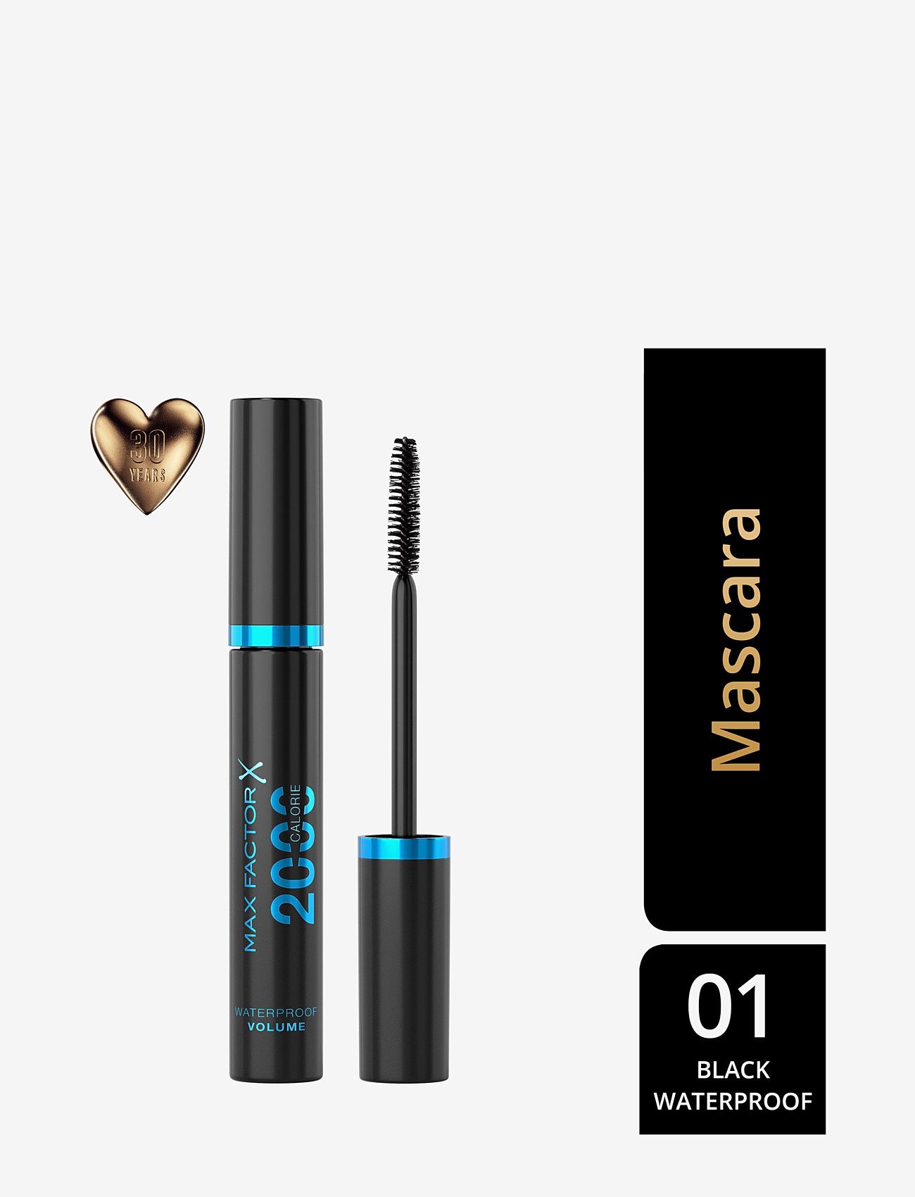 Max Factor - 2000 CALORIE MASCARA WATERPROOF - makeup - 001 black - 1