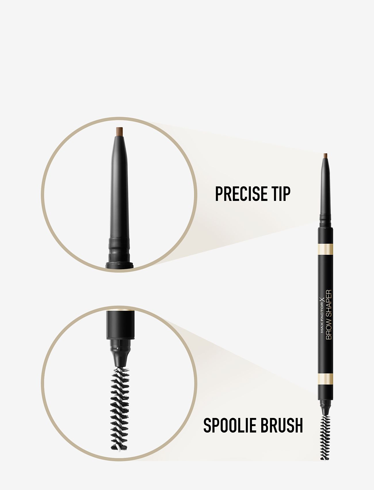 Max Factor - BROW SHAPER PENCIL 10 BLONDE - Øyne og bryn  - 10 blonde - 3