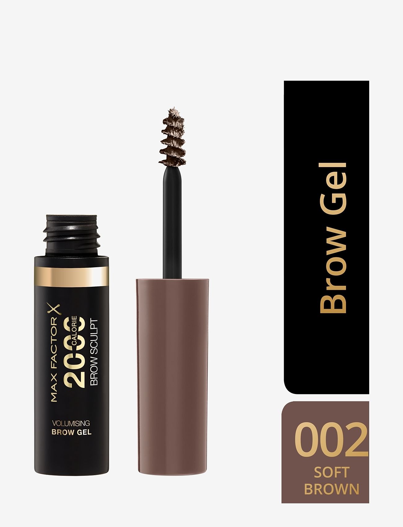 Max Factor - 2000 Calorie Brow Gel 002 soft brown - gifts below 15000kr - 002 - 1