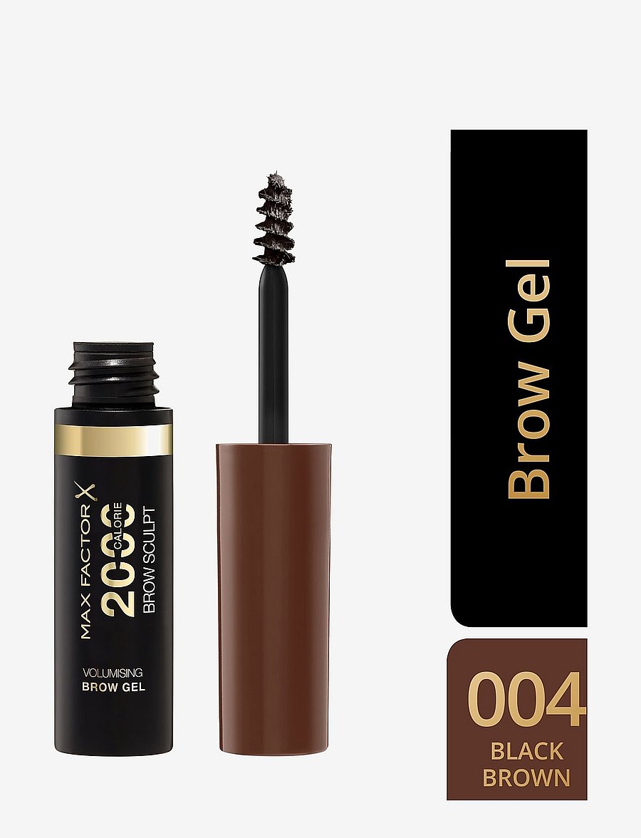 Max Factor - 2000 Calorie Brow Gel 004 black brown - silmad ja kulmud - 004 - 1