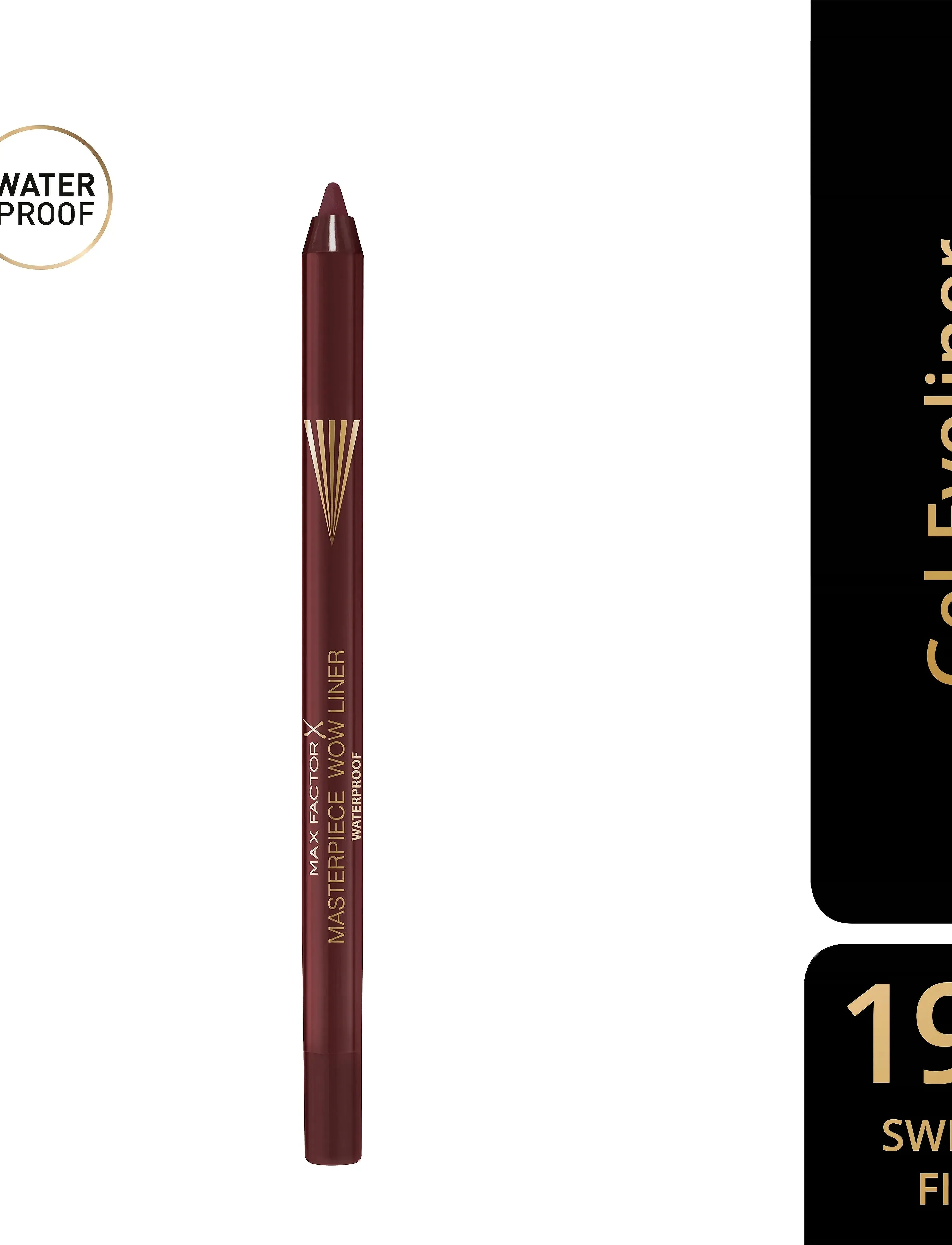 Max Factor - Eyeliner Pencil MP Wow Liner Sweet fig 109 1.20 GR - bliv klar til date night - mp wow liner sweet fig 109 - 2