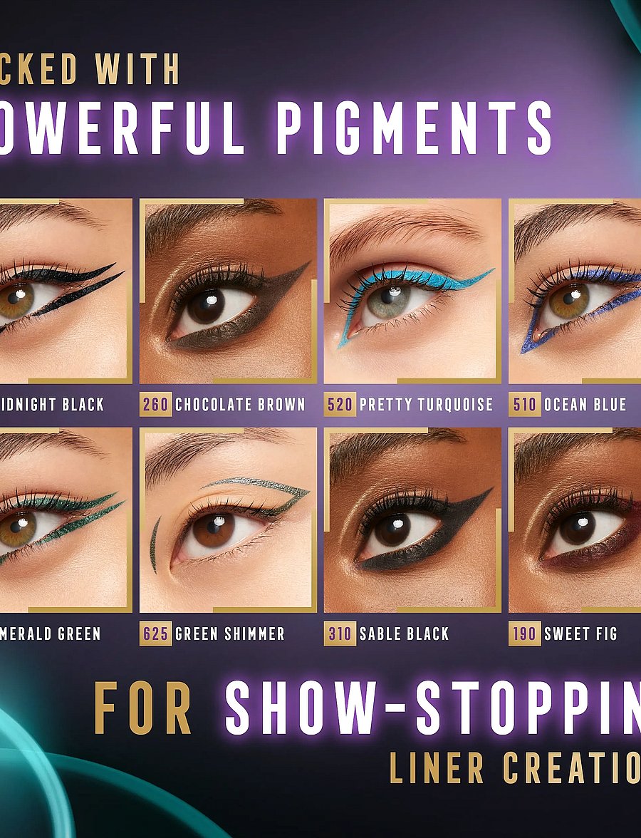 Max Factor - Eyeliner Pencil MP Wow Liner Choco brown 260 1.20 GR - makeup - mp wow liner choco brown 260 - 5