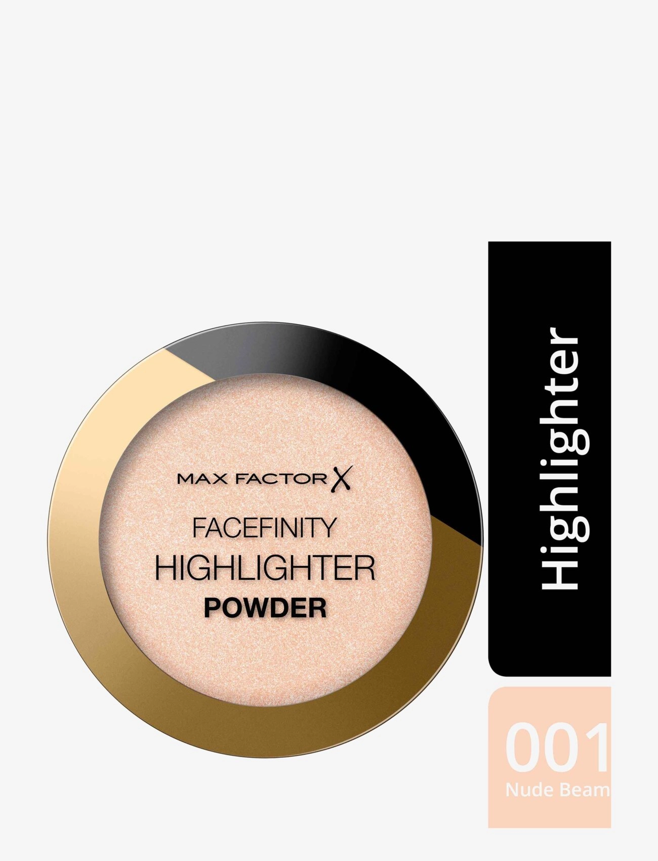 Max Factor - Facefinity Powder Highlighter - festtøj til outletpriser - 01 nude beam - 2