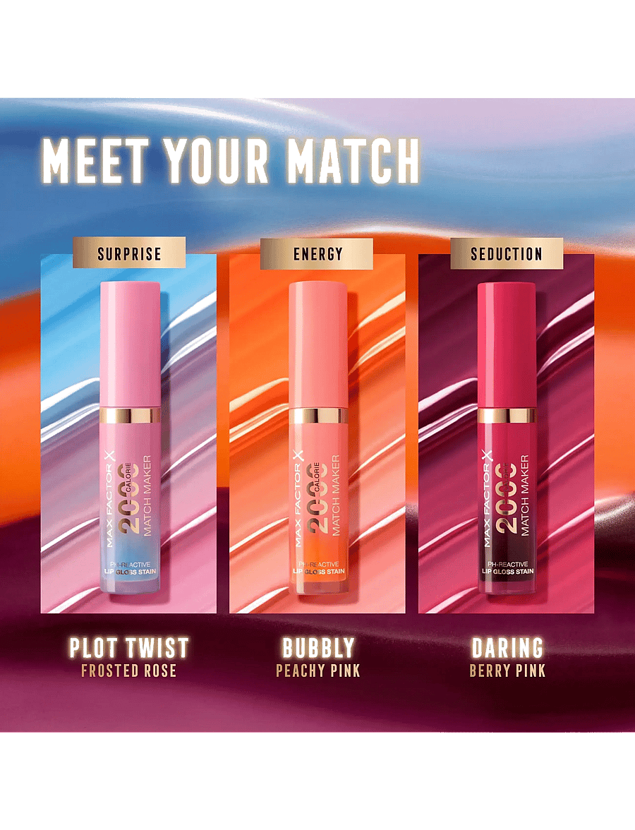Max Factor - 2000 Calorie Match Maker Lip Gloss - bliv klar til date night - 020 plot twist - 1