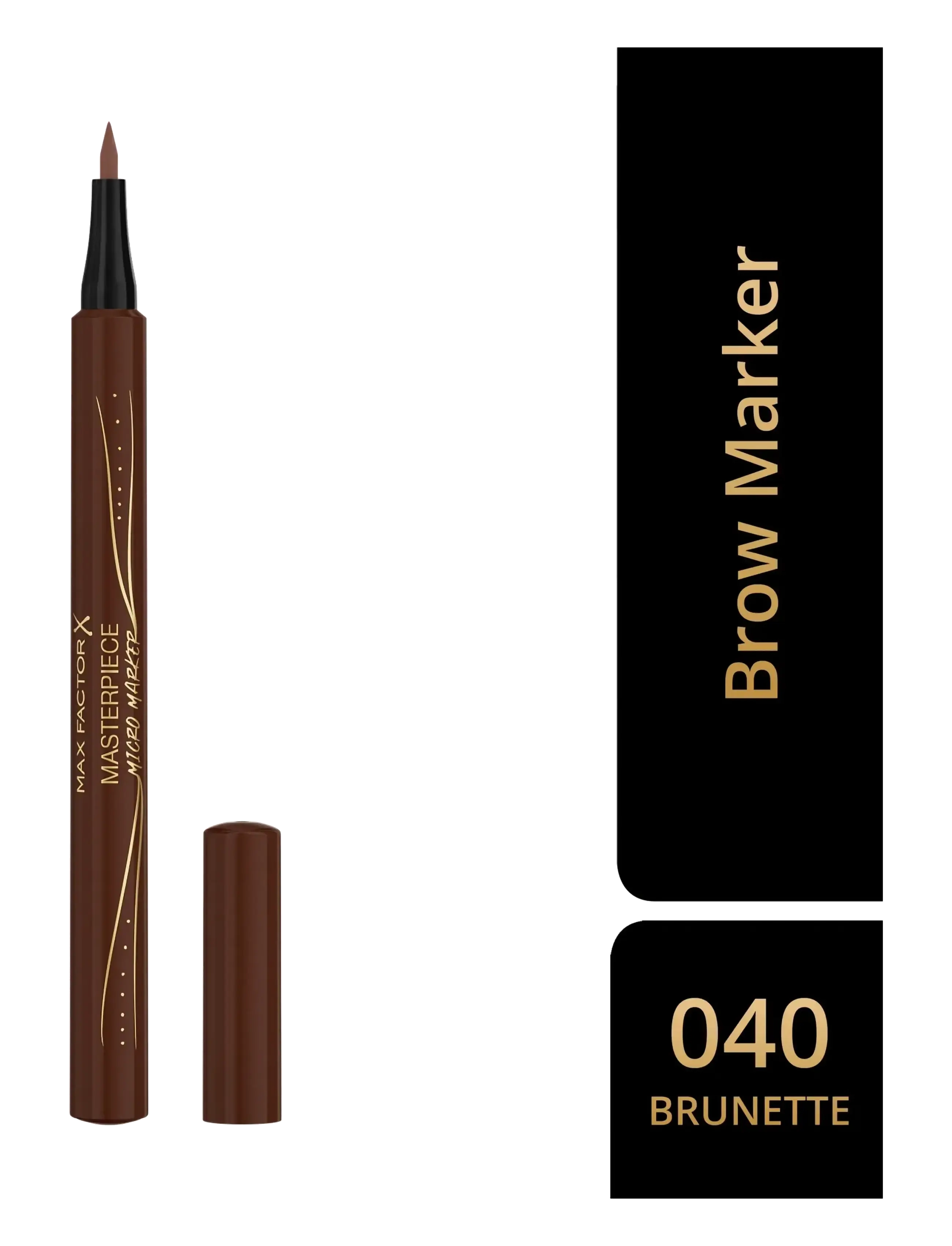 Max Factor - Masterpiece Micro Marker Brow Pencil - Ögon & bryn - 40 brunette - 1