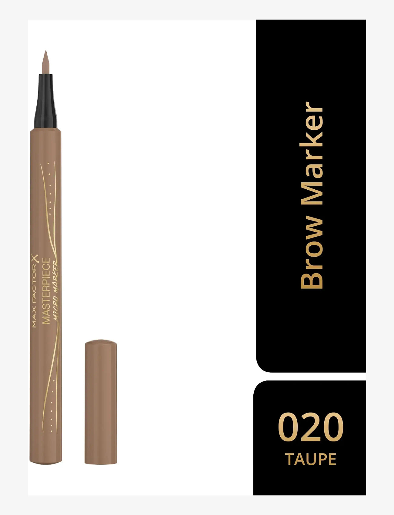 Max Factor - Masterpiece Micro Marker Brow Pencil - laveste priser - 20 taupe - 1