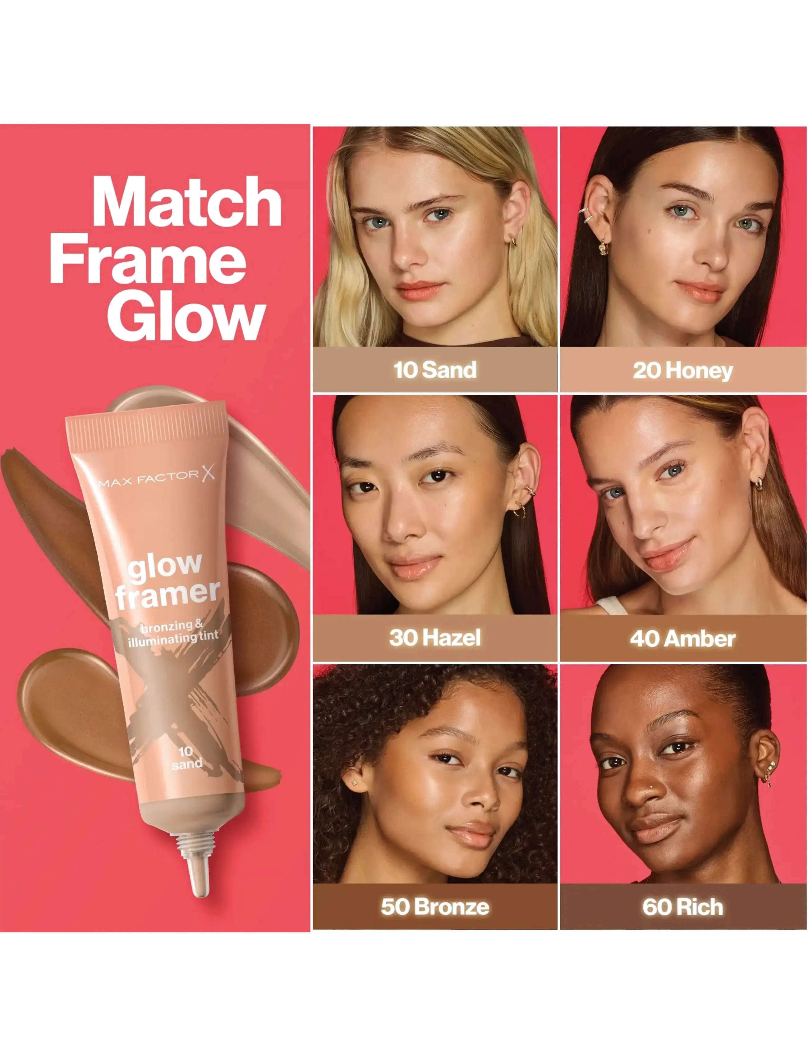Max Factor - Glow Framer Skin Tint - læbeprodukter - 10 sand - 2