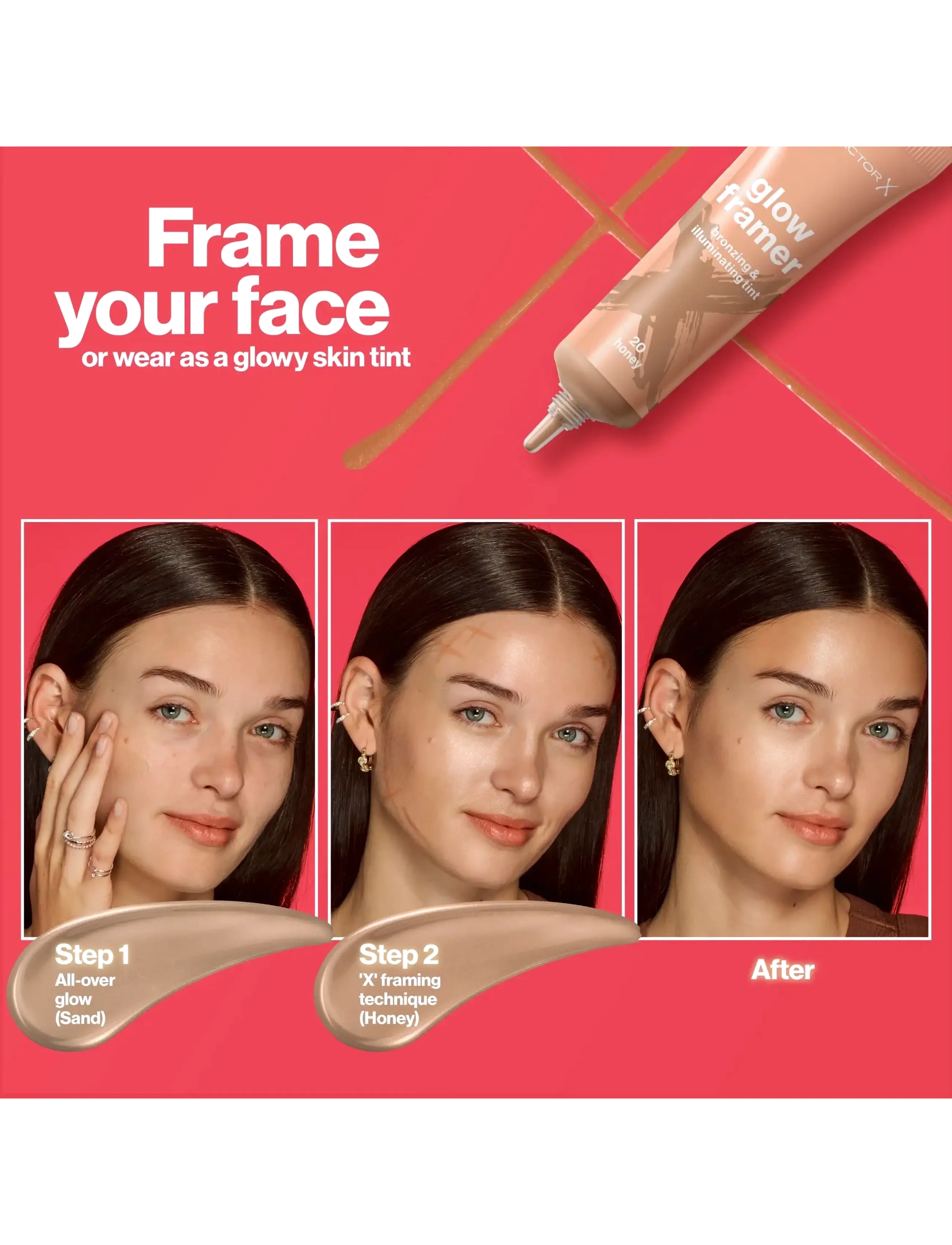 Max Factor - Glow Framer Skin Tint - læbeprodukter - 10 sand - 5