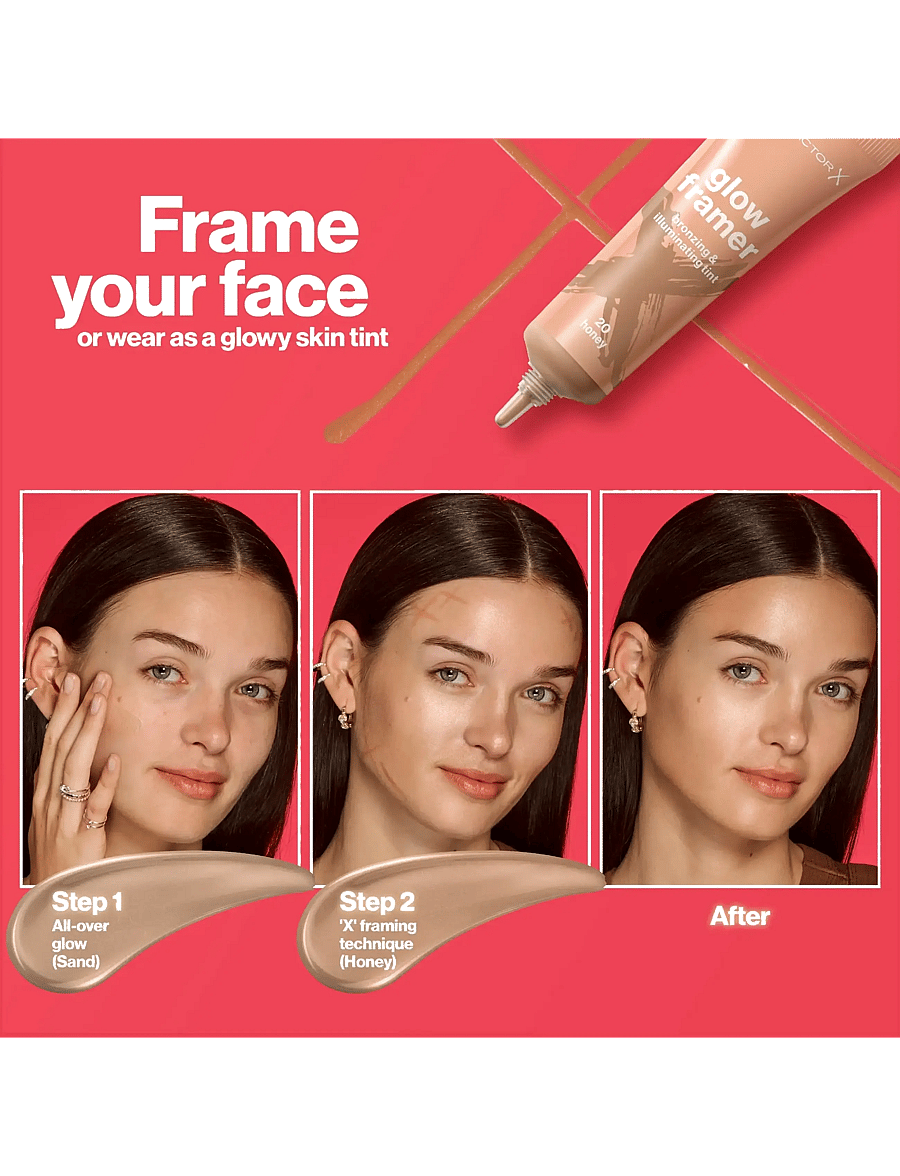 Max Factor - Glow Framer Skin Tint - makeup - 10 sand - 5