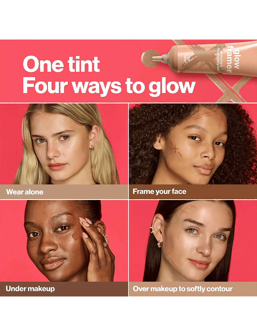 Max Factor - Glow Framer Skin Tint - redo för date night - 40 amber - 4