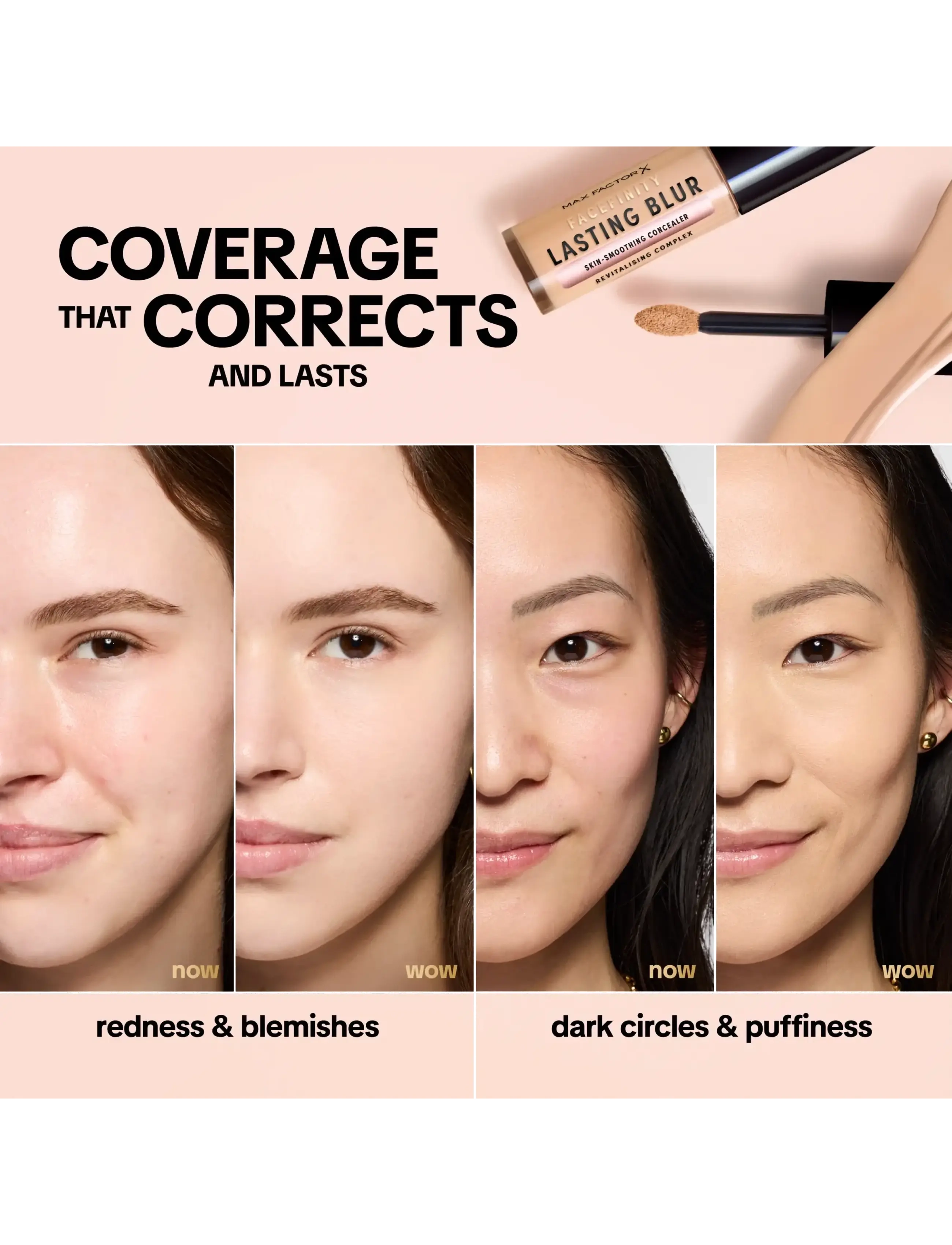 Max Factor - Facefinity Lasting Blur Concealer - smink - 5c almond - 2