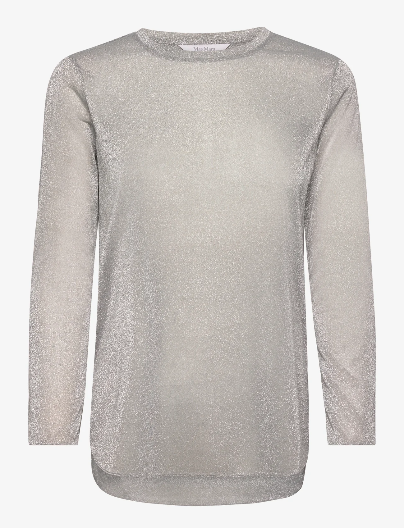 Max Mara Leisure - ETRA - long-sleeved tops - medium grey - 0