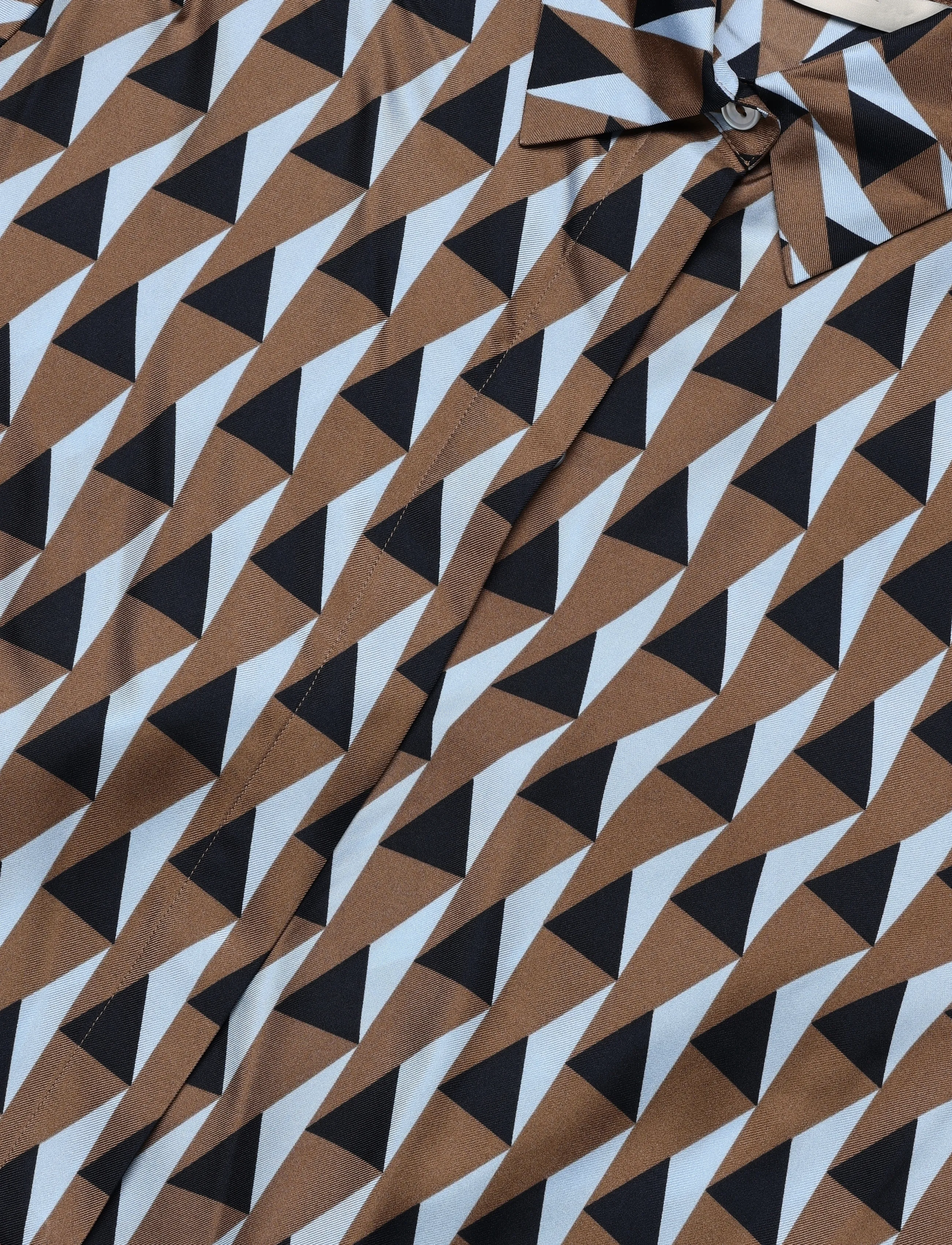 MM by Max Mara - MMLDISCO - langärmlige hemden - brown bronze geometric - 5