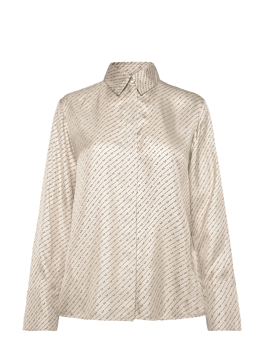 M-M by Max Mara - MMLFAREA - pikkade varrukatega särgid - beige - 0