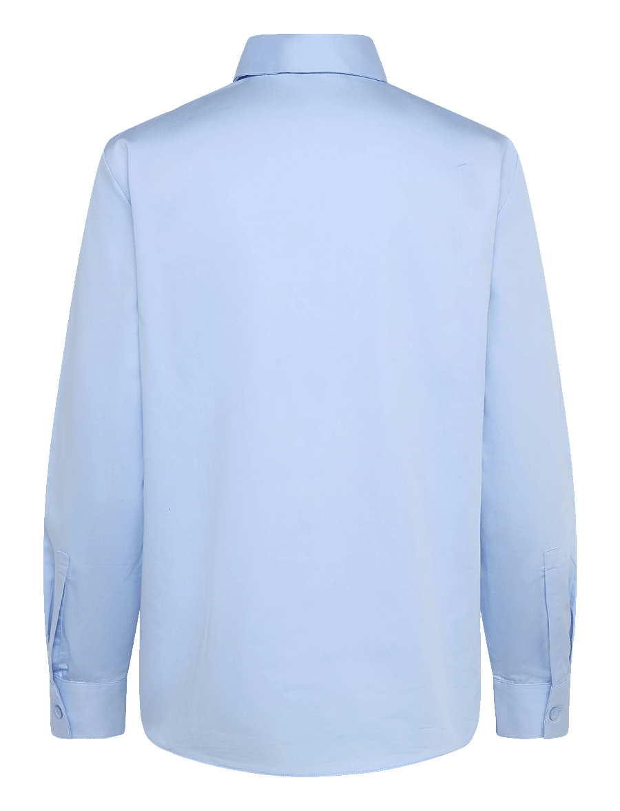 MM by Max Mara - MMLFIACRE - long-sleeved shirts - sky blue - 2
