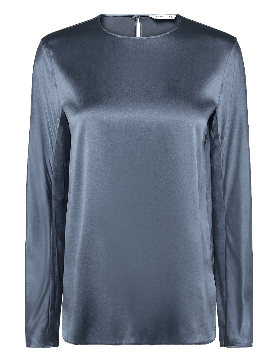 MM by Max Mara - MMLSMALTO - pikkade varrukatega pluusid - blue grey - 0