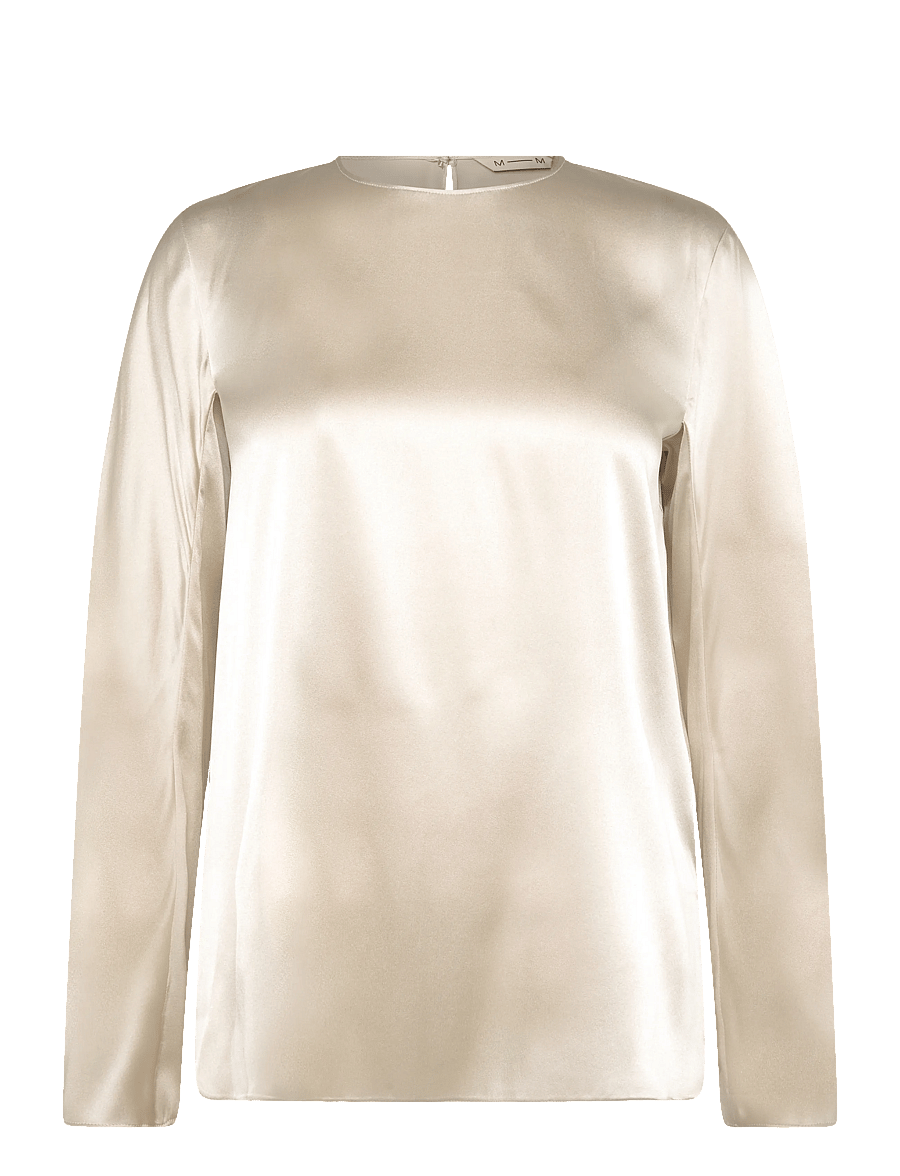 M-M by Max Mara - MMLSMALTO - langærmede bluser - sand - 0