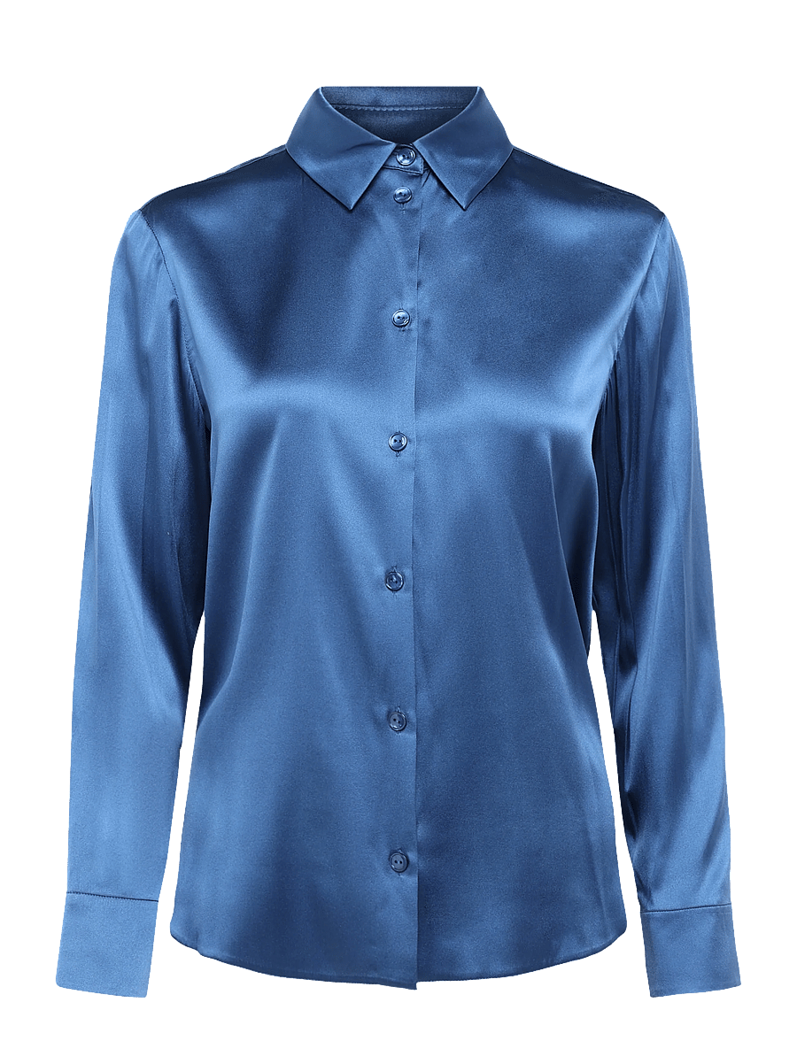 MM by Max Mara - MMLNAVETTA - long-sleeved shirts - cornflower blue - 1