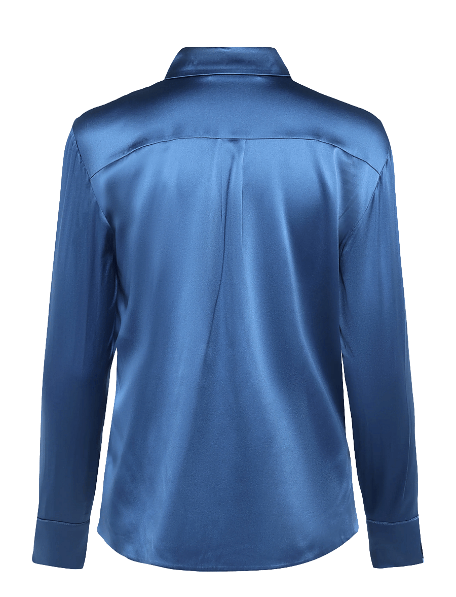 MM by Max Mara - MMLNAVETTA - long-sleeved shirts - cornflower blue - 2