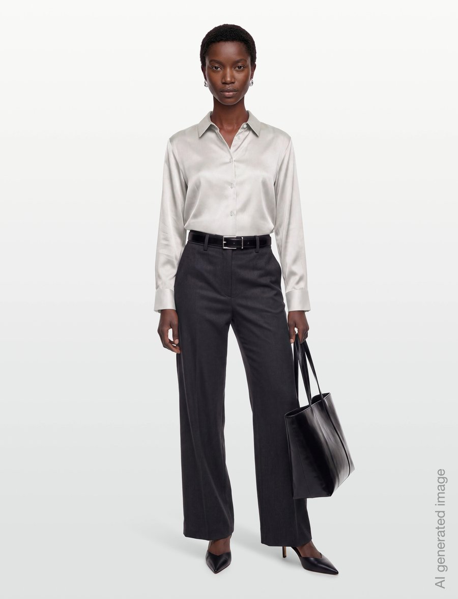 MM by Max Mara - MMLNAVETTA - langærmede skjorter - ice - 0